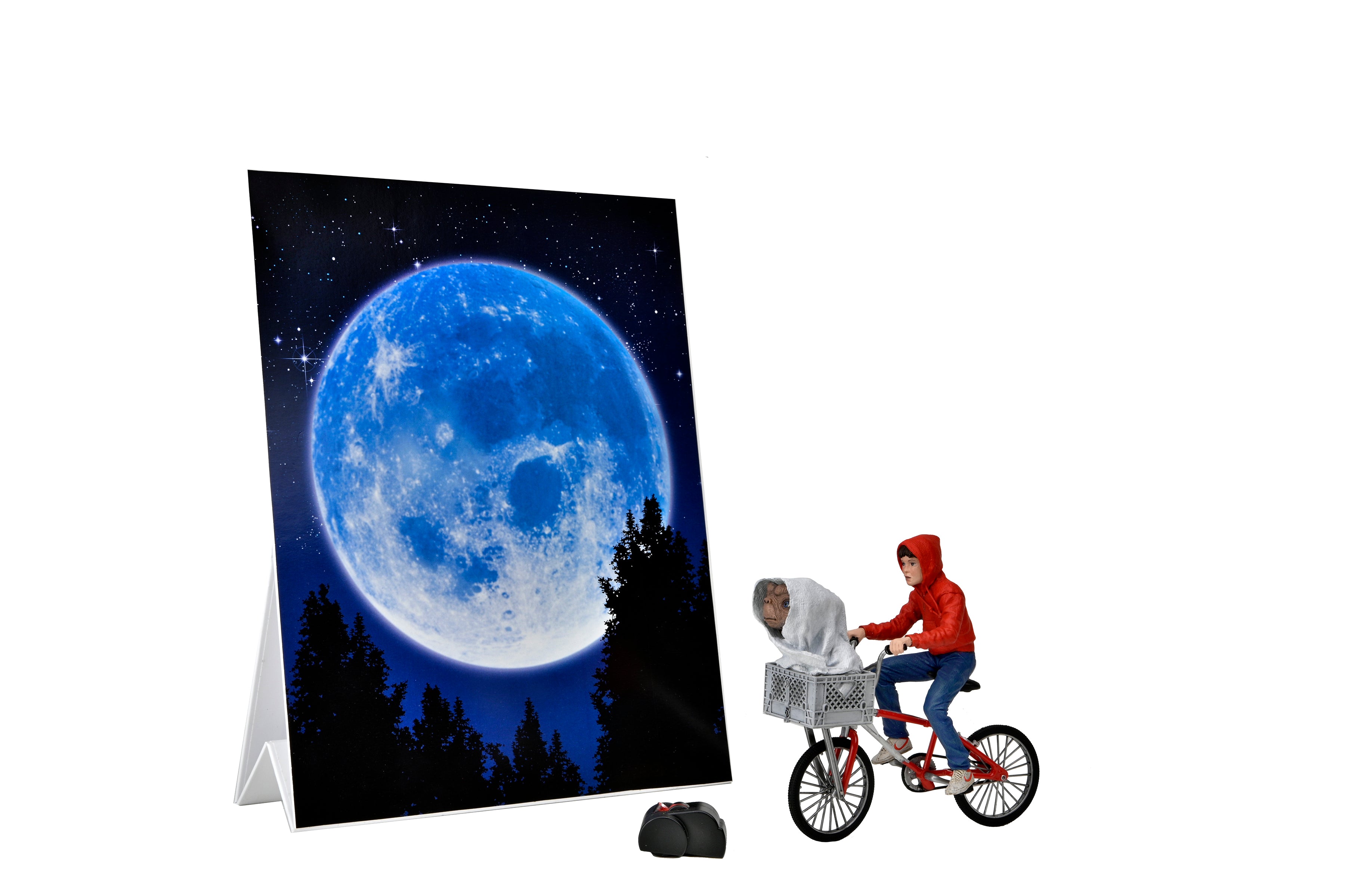 PRE-ORDER 7-inch Action Figure - E.T. 40th Anniversary - Elliot & E.T. on Bicycle