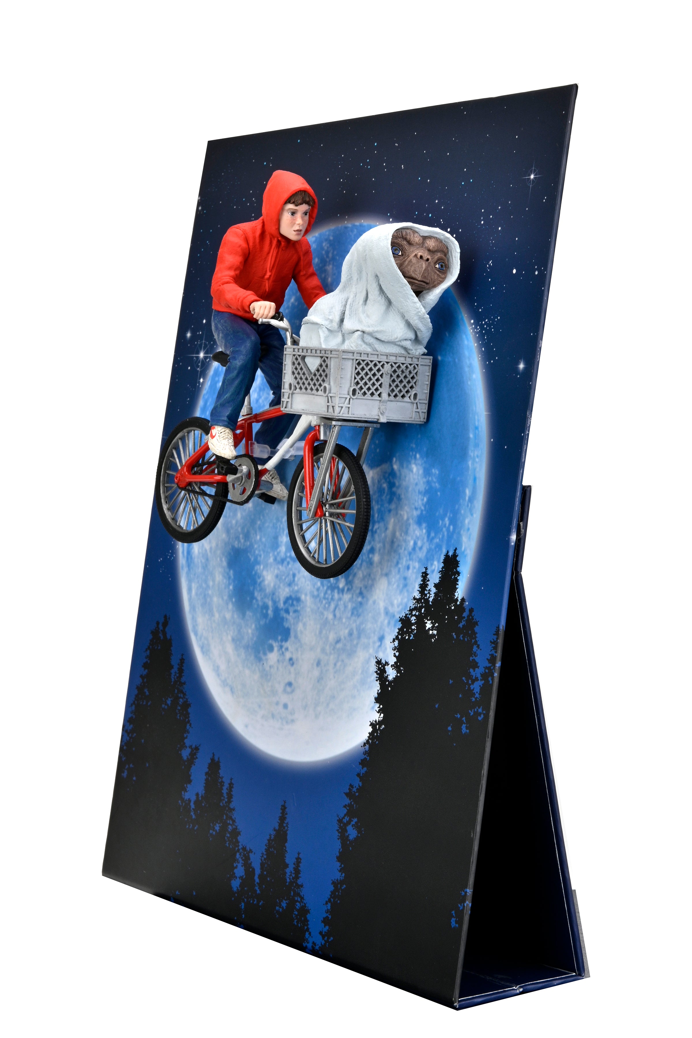 PRE-ORDER 7-inch Action Figure - E.T. 40th Anniversary - Elliot & E.T. on Bicycle