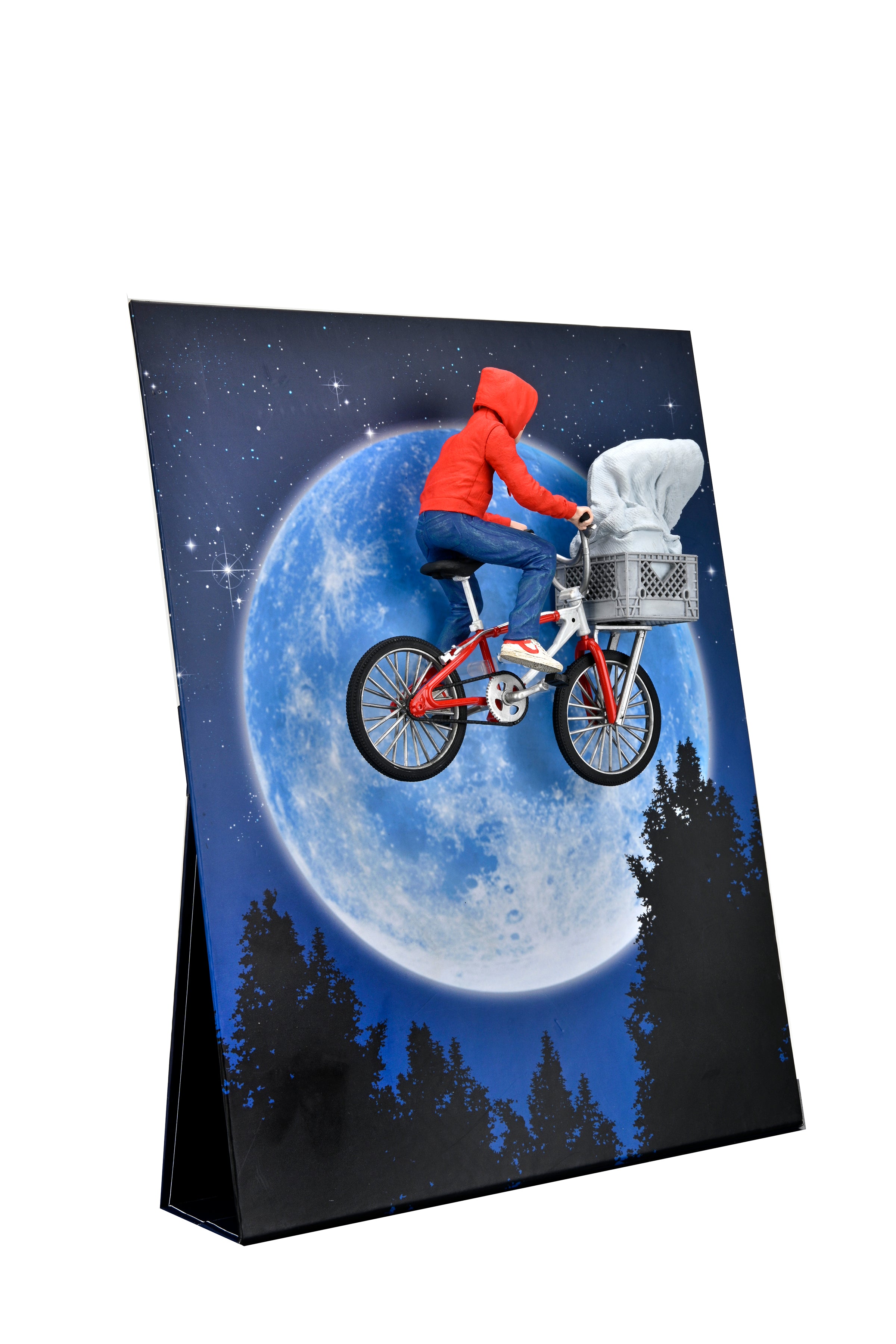 PRE-ORDER 7-inch Action Figure - E.T. 40th Anniversary - Elliot & E.T. on Bicycle