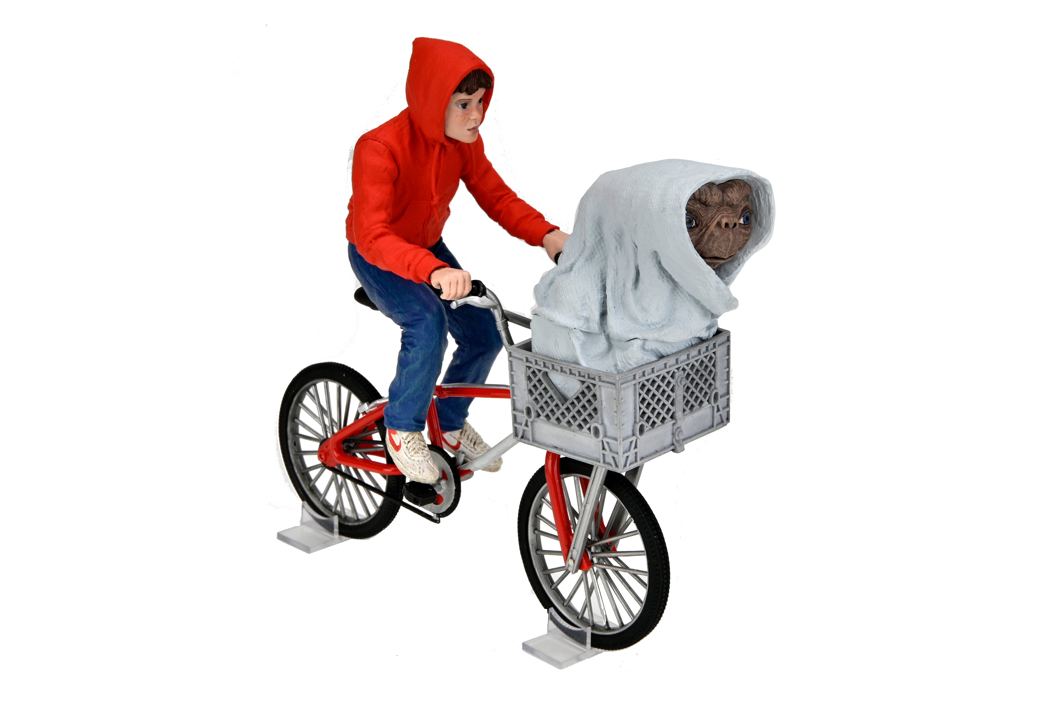 PRE-ORDER 7-inch Action Figure - E.T. 40th Anniversary - Elliot & E.T. on Bicycle