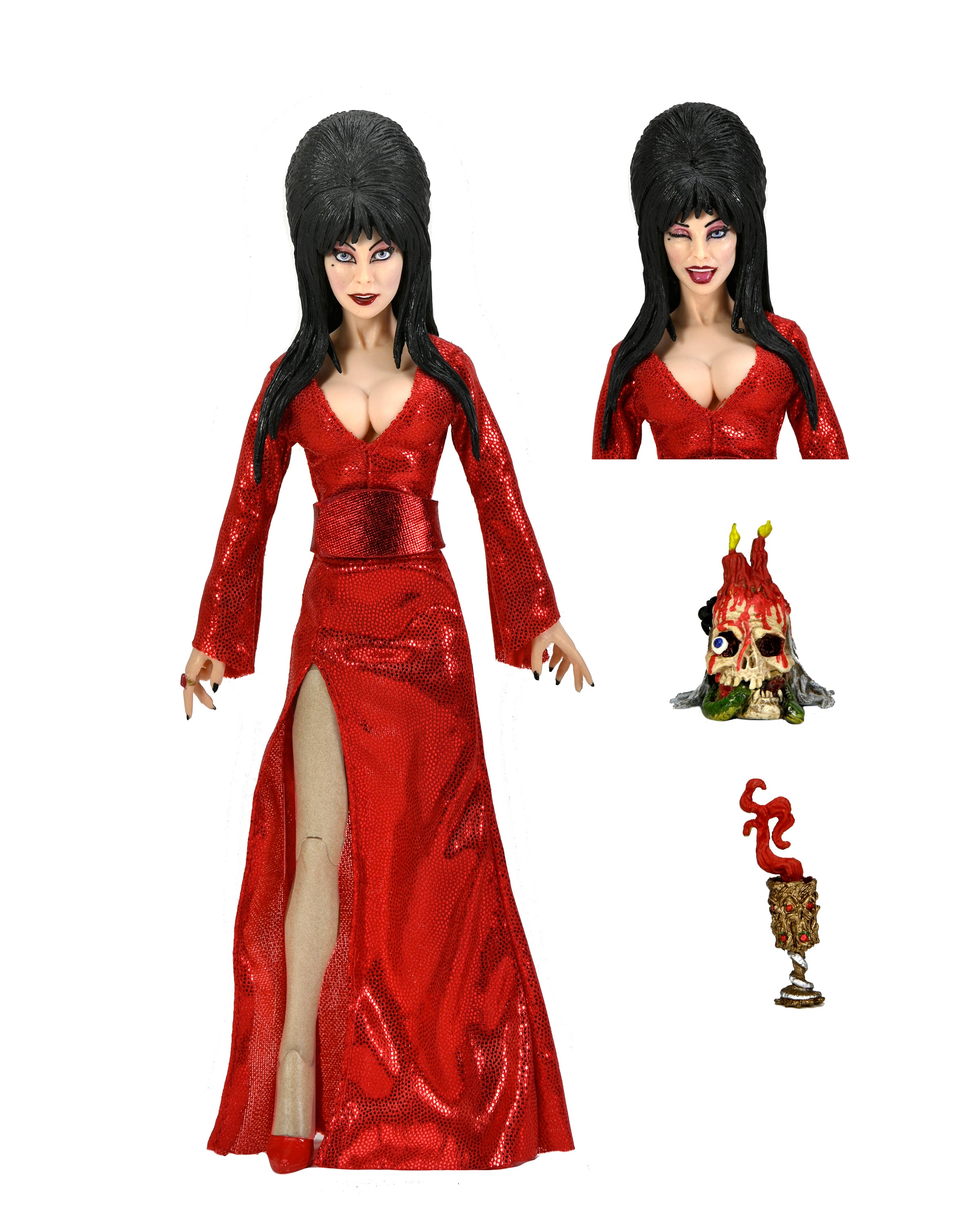 PRE-ORDER 8-inch Scale Clothed Figure - Elvira - Elvira: Red, Fright and Boo