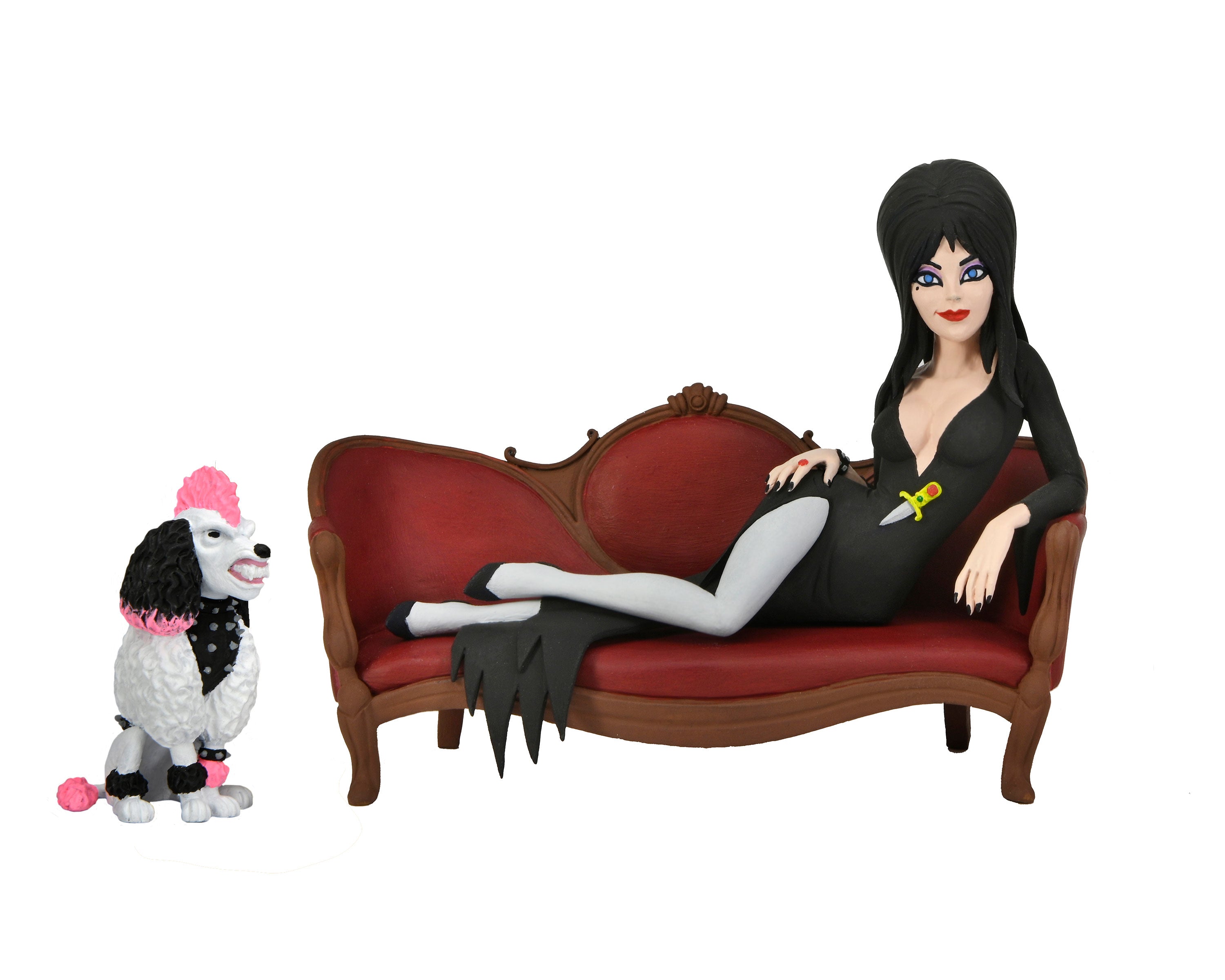 PRE-ORDER 6-inch Scale Action Figure - Toony Terrors - Elvira - Elvira on Couch Box Set