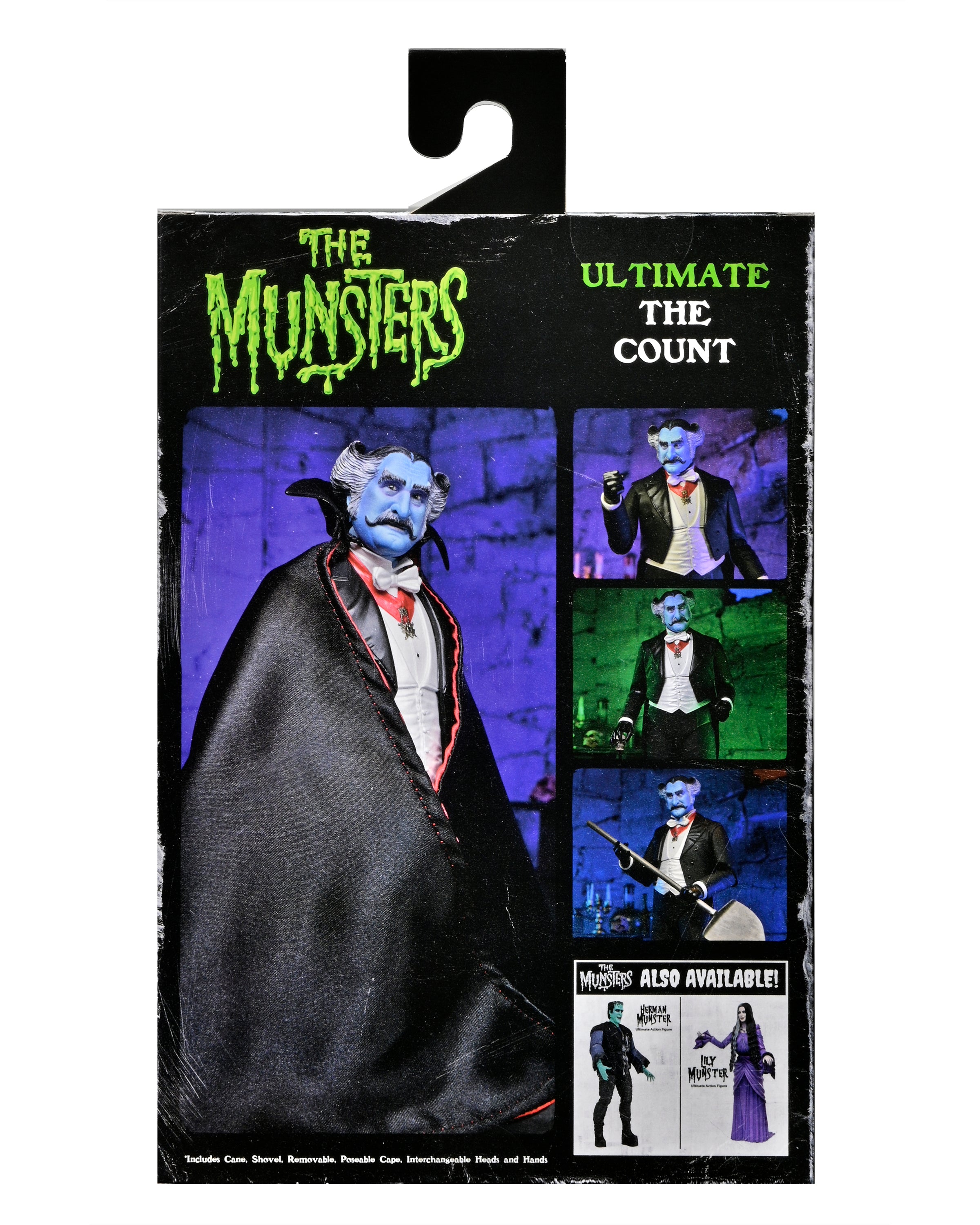 PRE-ORDER 7-inch Action Figure - Rob Zombie’s The Munsters - Ultimate The Count