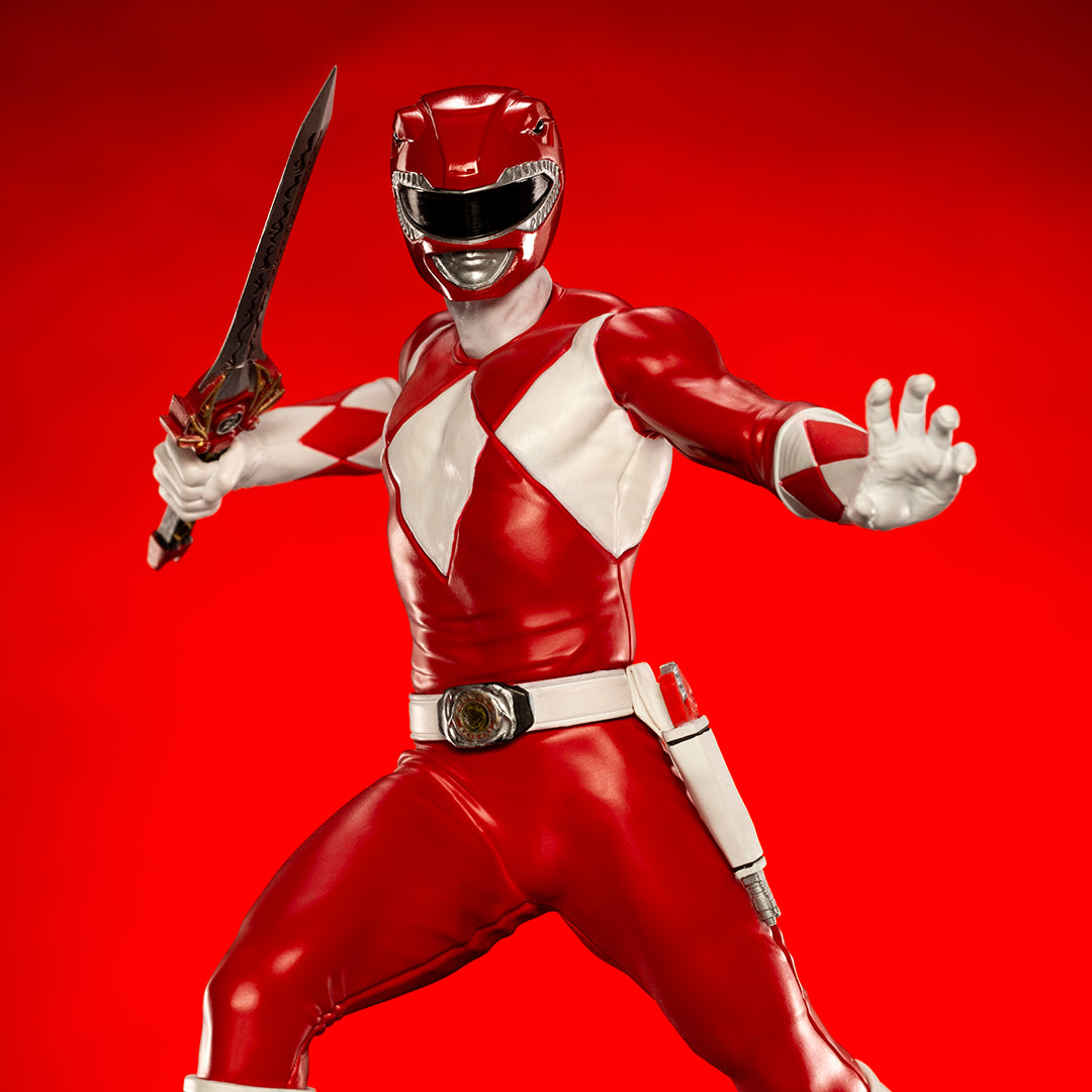 PRE-ORDER Mighty Morphin Power Rangers - Red Ranger BDS Art Scale 1/10