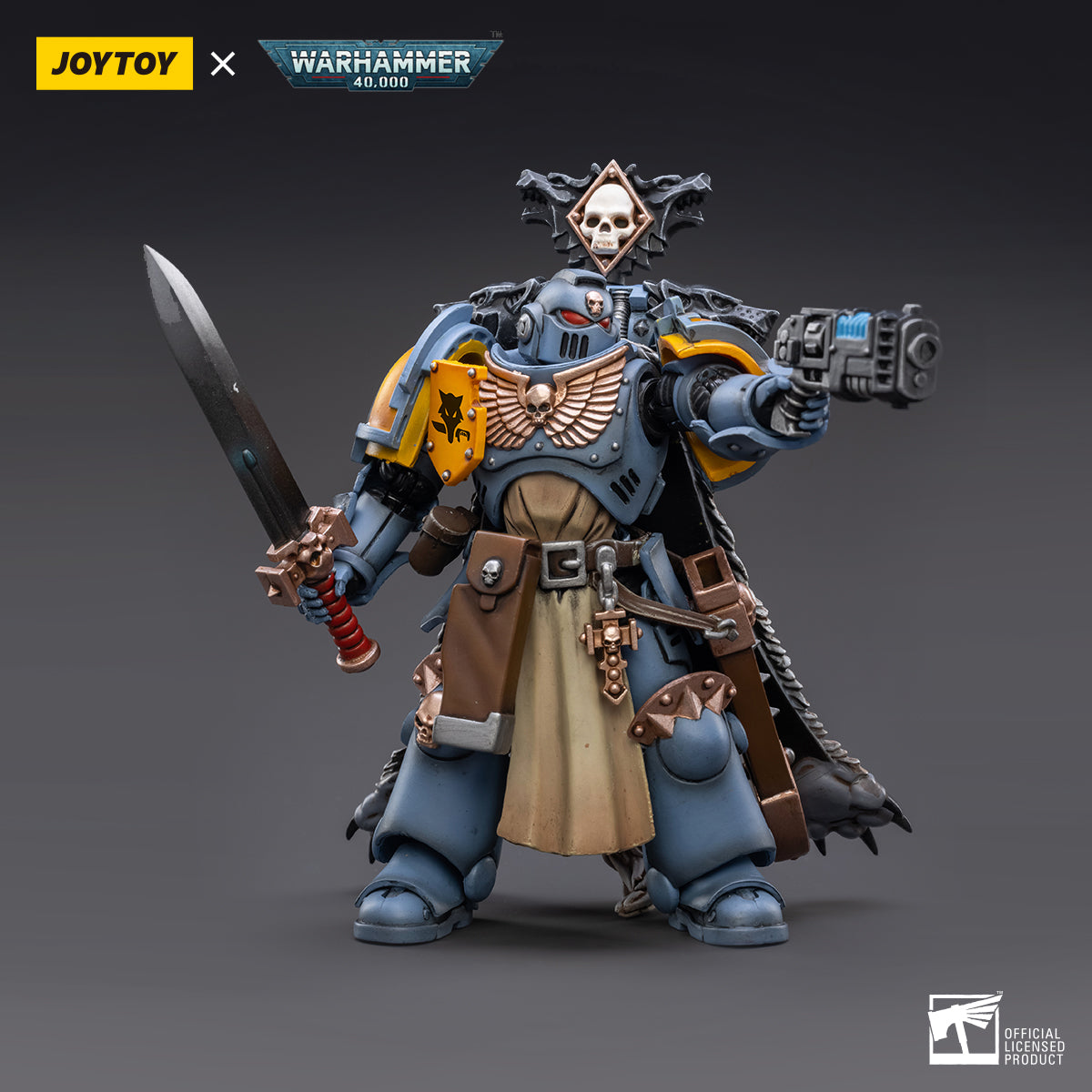 PRE-ORDER Warhammer 40K - Pmaris Space Marines - Space Wolves Bladeguard Veteran