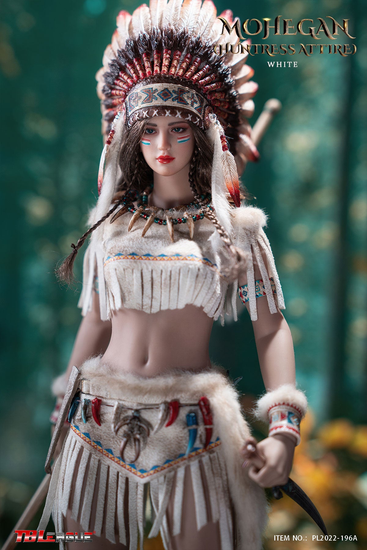 PRE-ORDER Mohegan Huntress: White Ver. 1/6