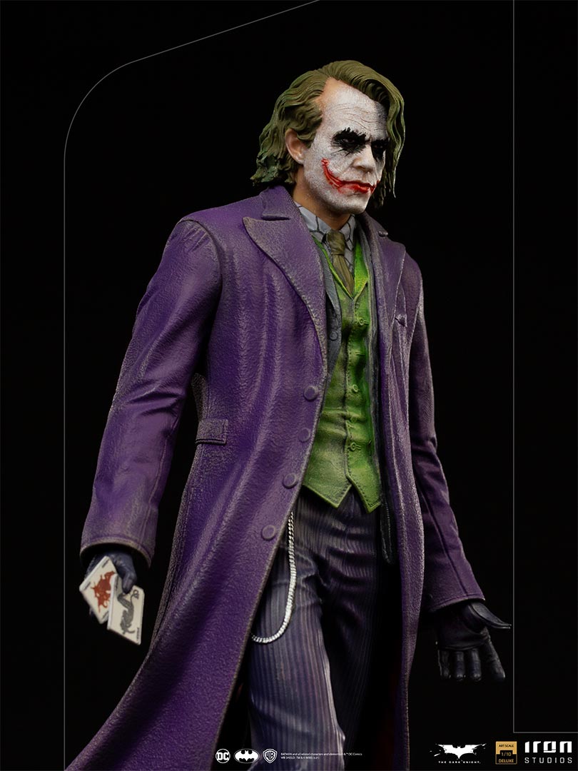 PRE-ORDER The Dark Knight - The Joker Deluxe Art Scale 1/10