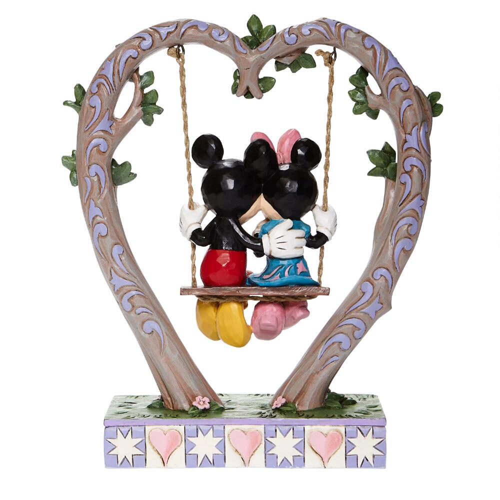 PRE-ORDER Disney Traditions - Mickey & Minnie on Swing
