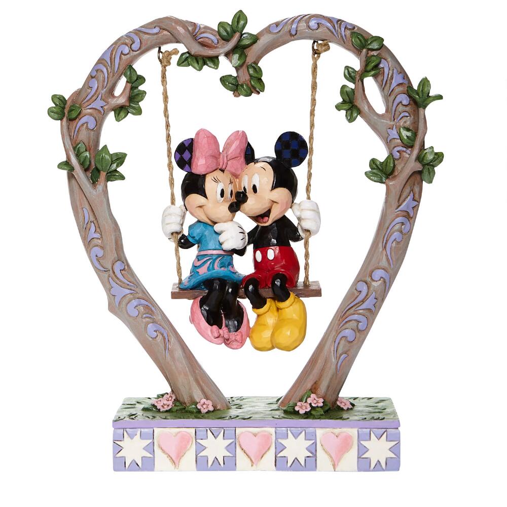 PRE-ORDER Disney Traditions - Mickey & Minnie on Swing