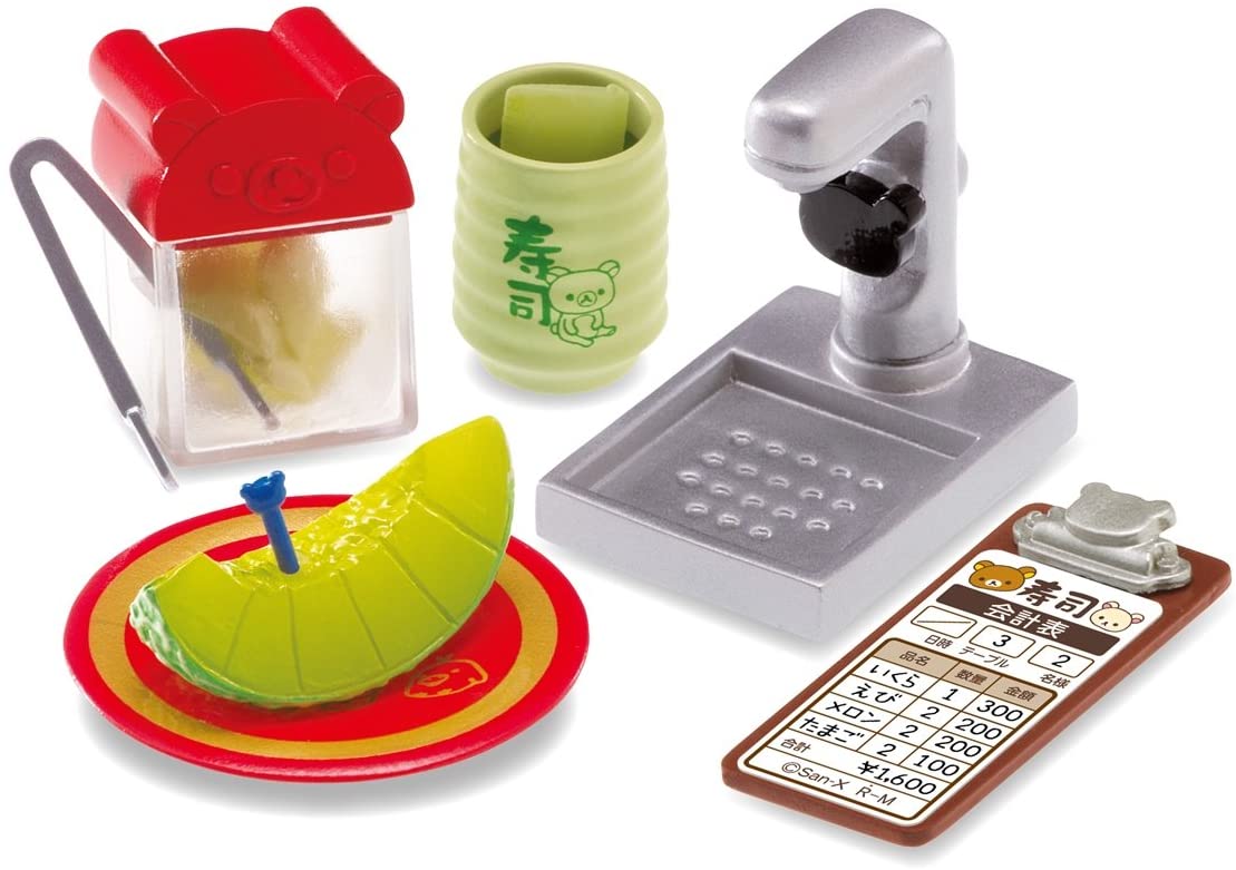 PRE-ORDER Rilakkuma - Rilakkuma Sushi [Box of 8] (2nd Release)