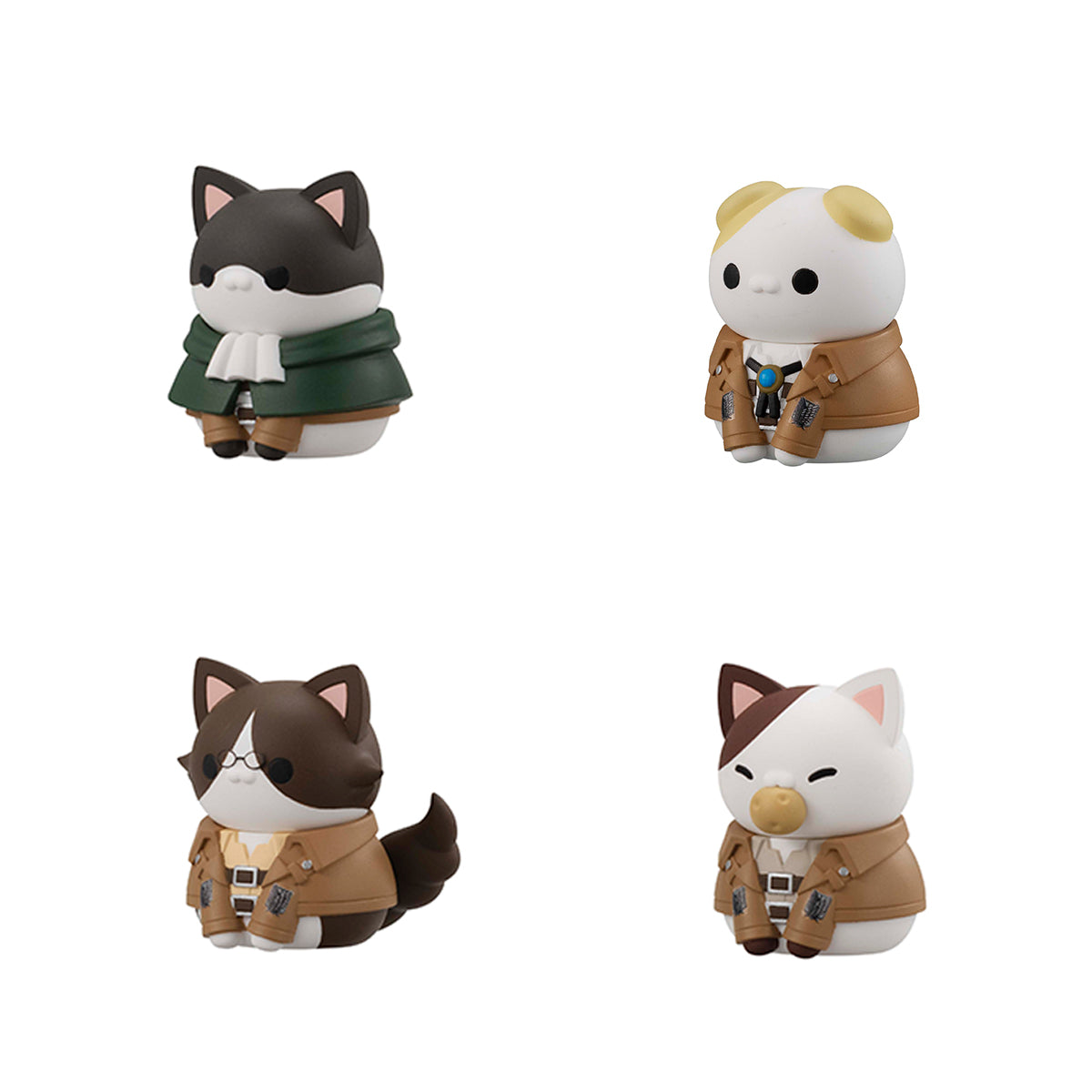 PRE-ORDER MEGA CAT PROJECT Attack on Titan - Attack on Nyanko Survey Corps Group da Nyan! [Box of 8] [EXCLUSIVE]