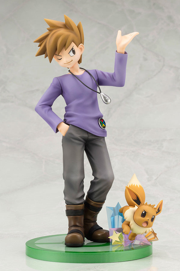 IN-STOCK Kotobukiya - ARTFX J - Pokémon - Blue with Eevee 1/8