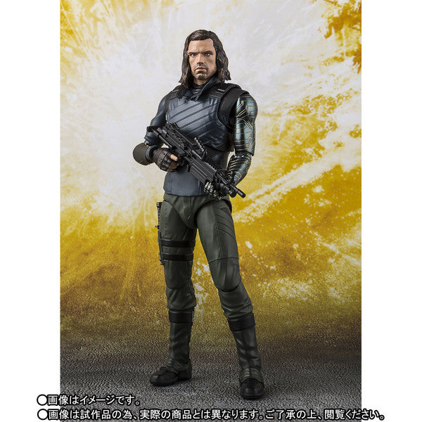 IN-STOCK Bandai - S.H. Figuarts - Avengers: Infinity War - Winter Soldier & Tamashii Stage