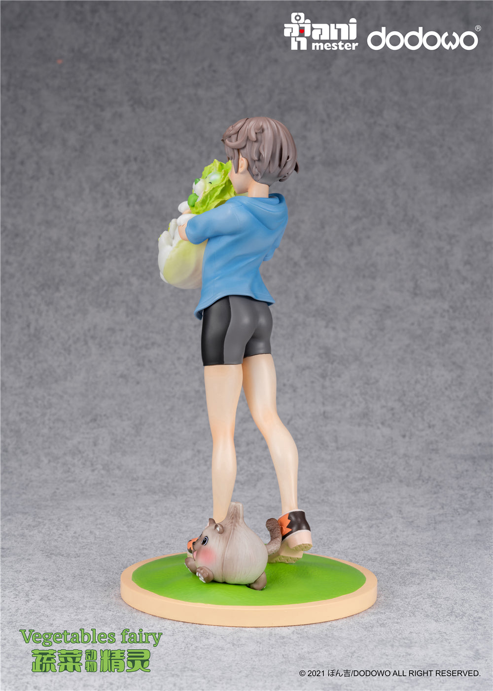 PRE-ORDER Vegetable Fairies - Sai and Cabbage Dog 1/7