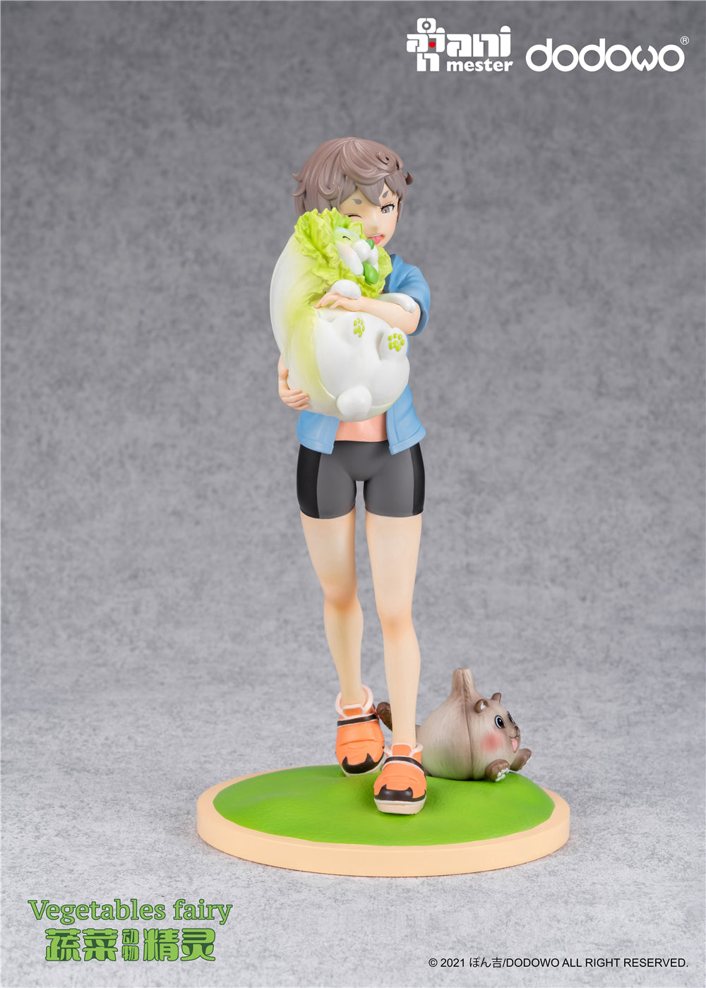PRE-ORDER Vegetable Fairies - Sai and Cabbage Dog 1/7