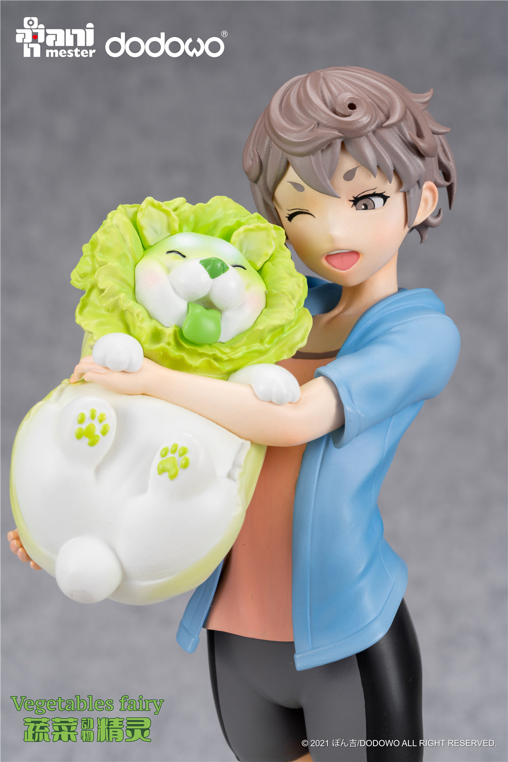 PRE-ORDER Vegetable Fairies - Sai and Cabbage Dog 1/7