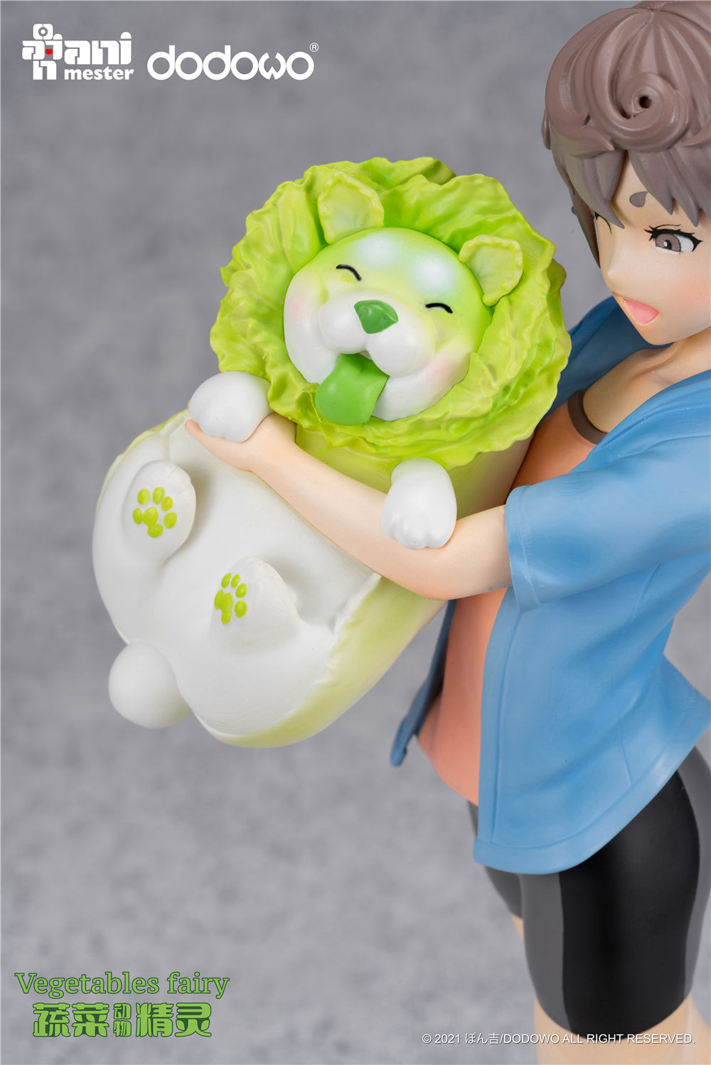 PRE-ORDER Vegetable Fairies - Sai and Cabbage Dog 1/7