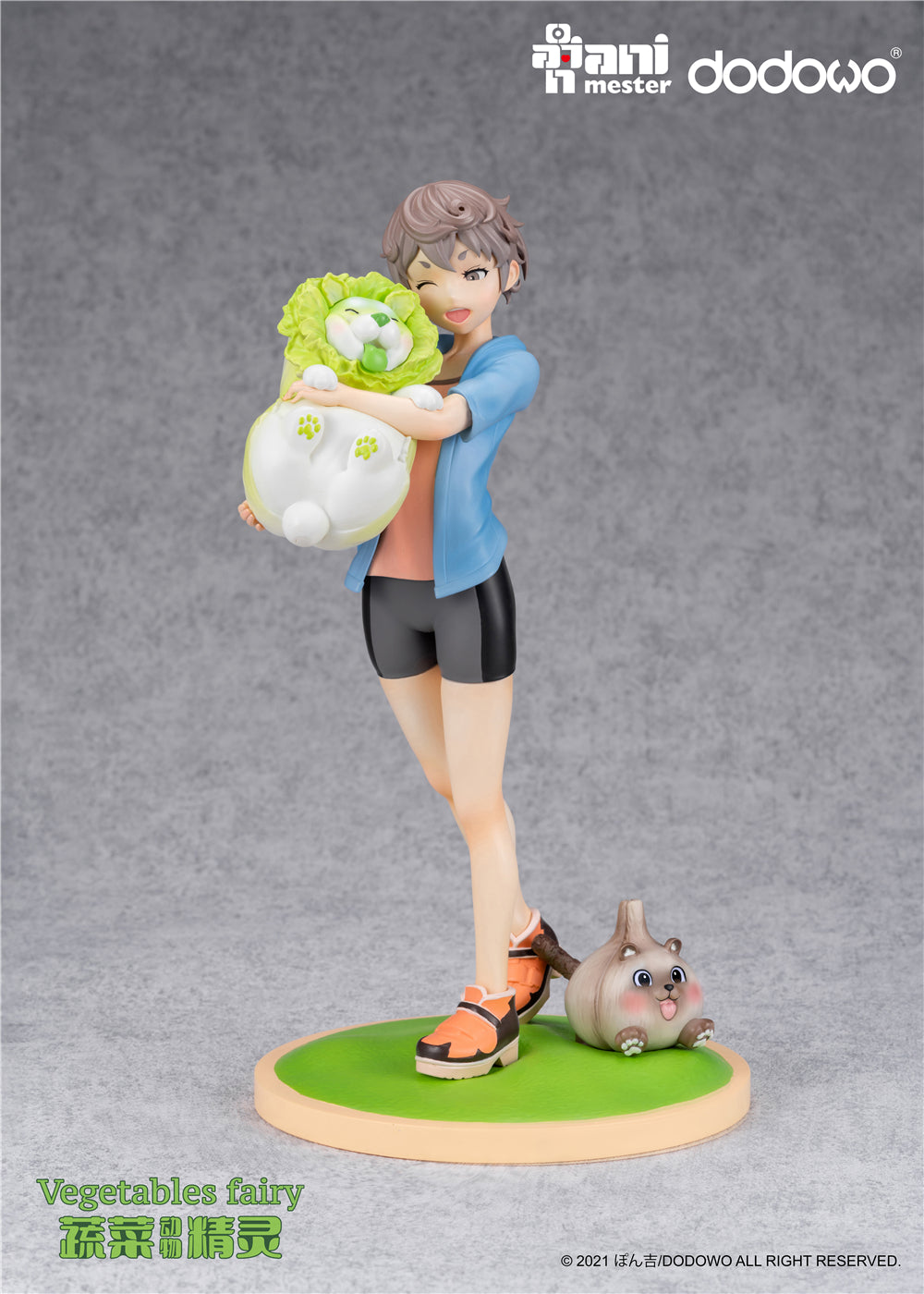 PRE-ORDER Vegetable Fairies - Sai and Cabbage Dog 1/7
