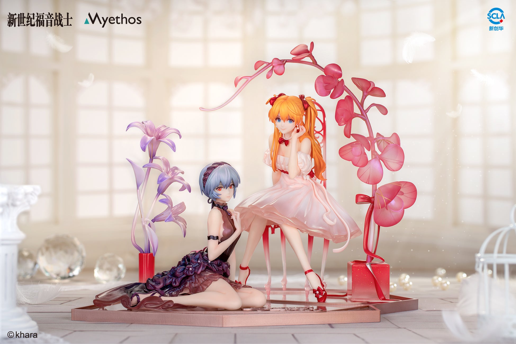 SPECIAL ORDER Neon Genesis Evangelion - Rei Ayanami & Asuka Langley Soryu: Whisper of Flower Ver. 1/7 [JP]