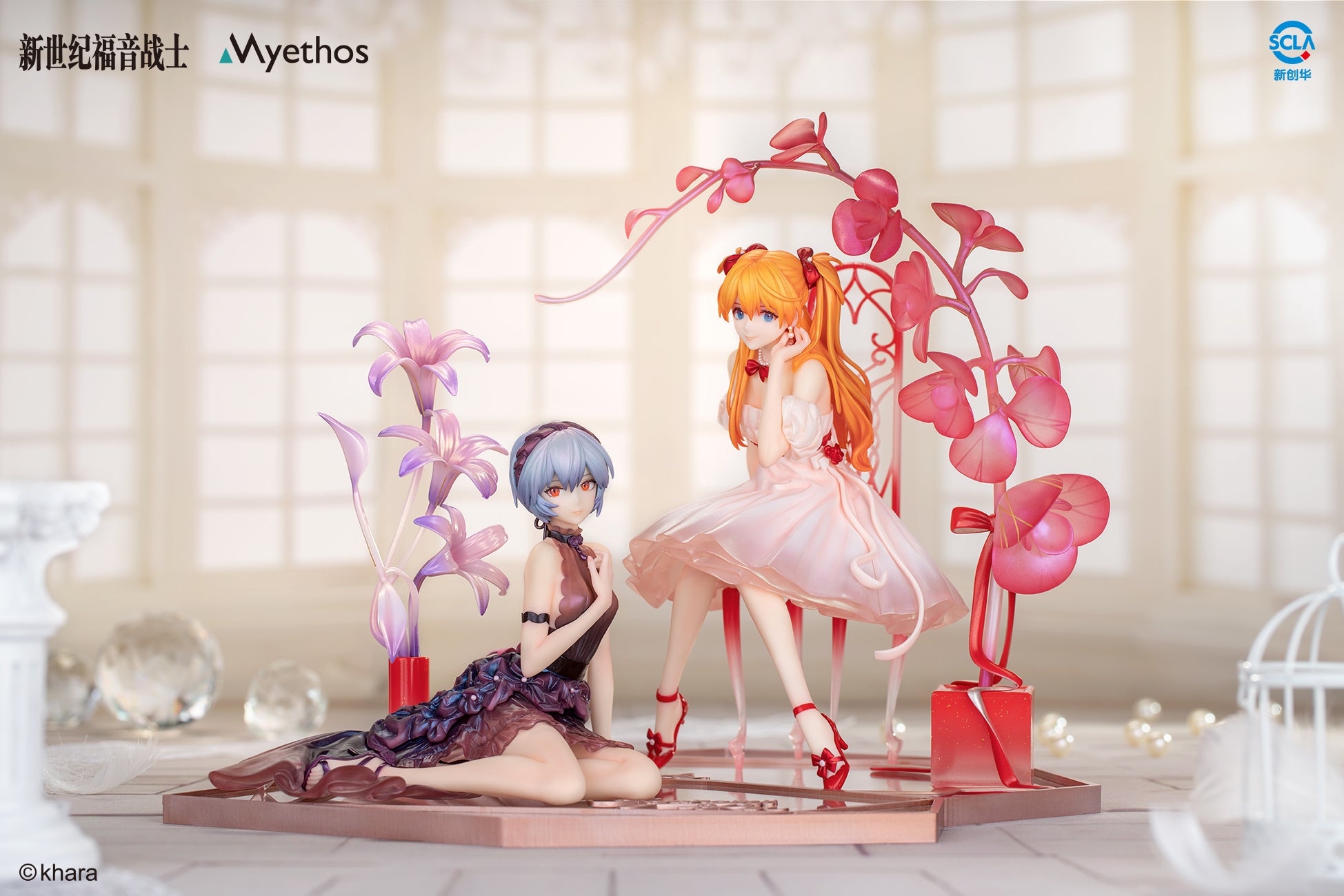 SPECIAL ORDER Neon Genesis Evangelion - Rei Ayanami & Asuka Langley Soryu: Whisper of Flower Ver. 1/7 [JP]