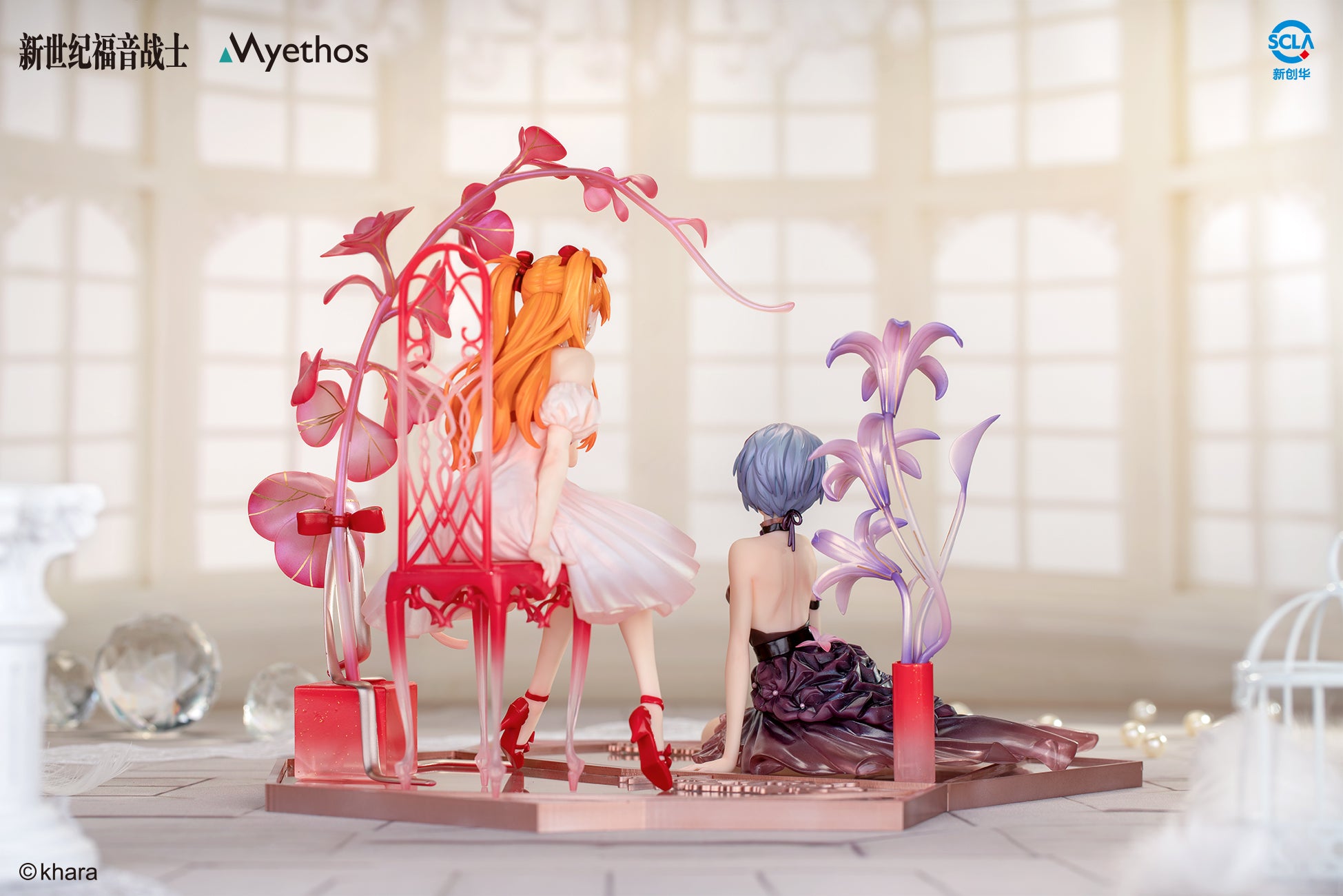 SPECIAL ORDER Neon Genesis Evangelion - Rei Ayanami & Asuka Langley Soryu: Whisper of Flower Ver. 1/7 [JP]