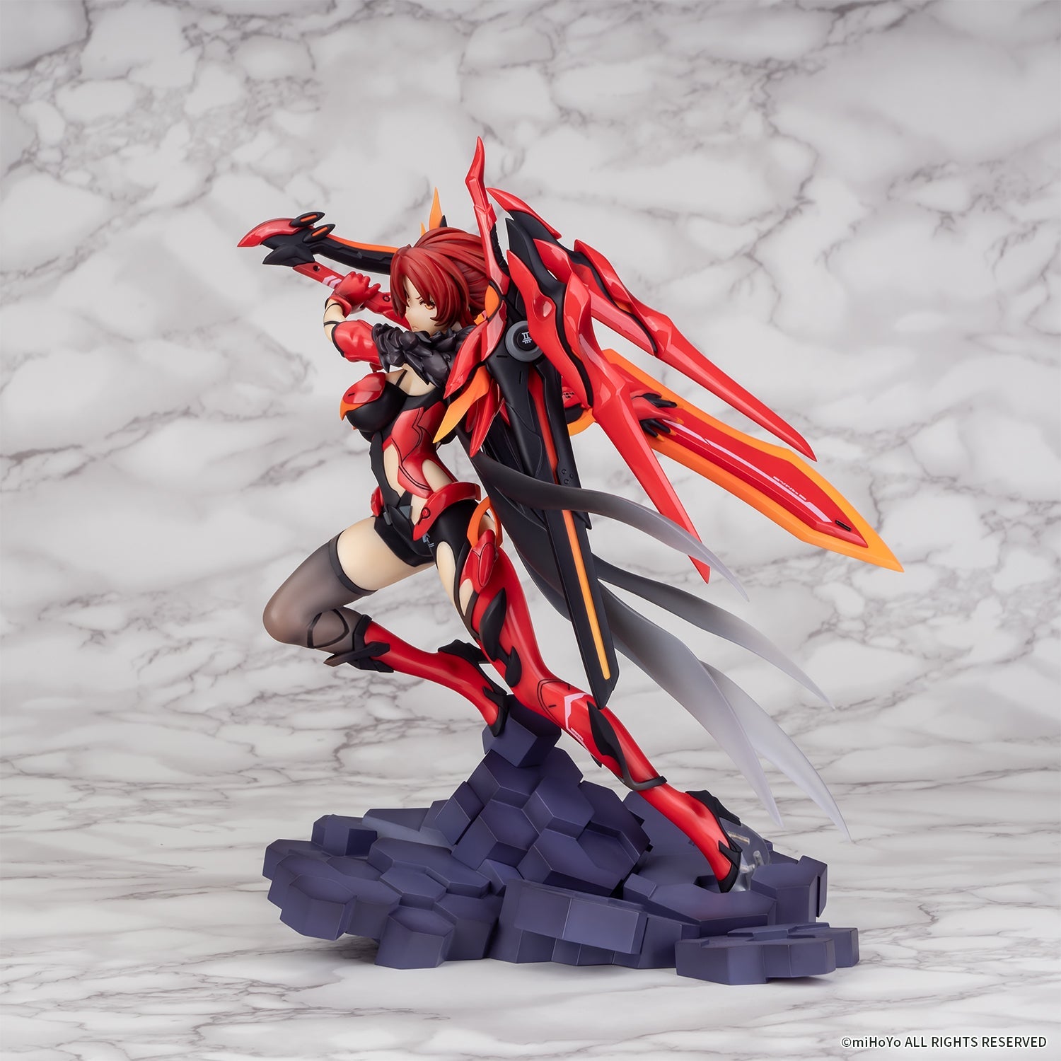 IN-STOCK APEX x Mihoyo Japan - Honkai Impact 3rd - Himeko Murata Vermillion Knight: Eclipse Ver. 1/7