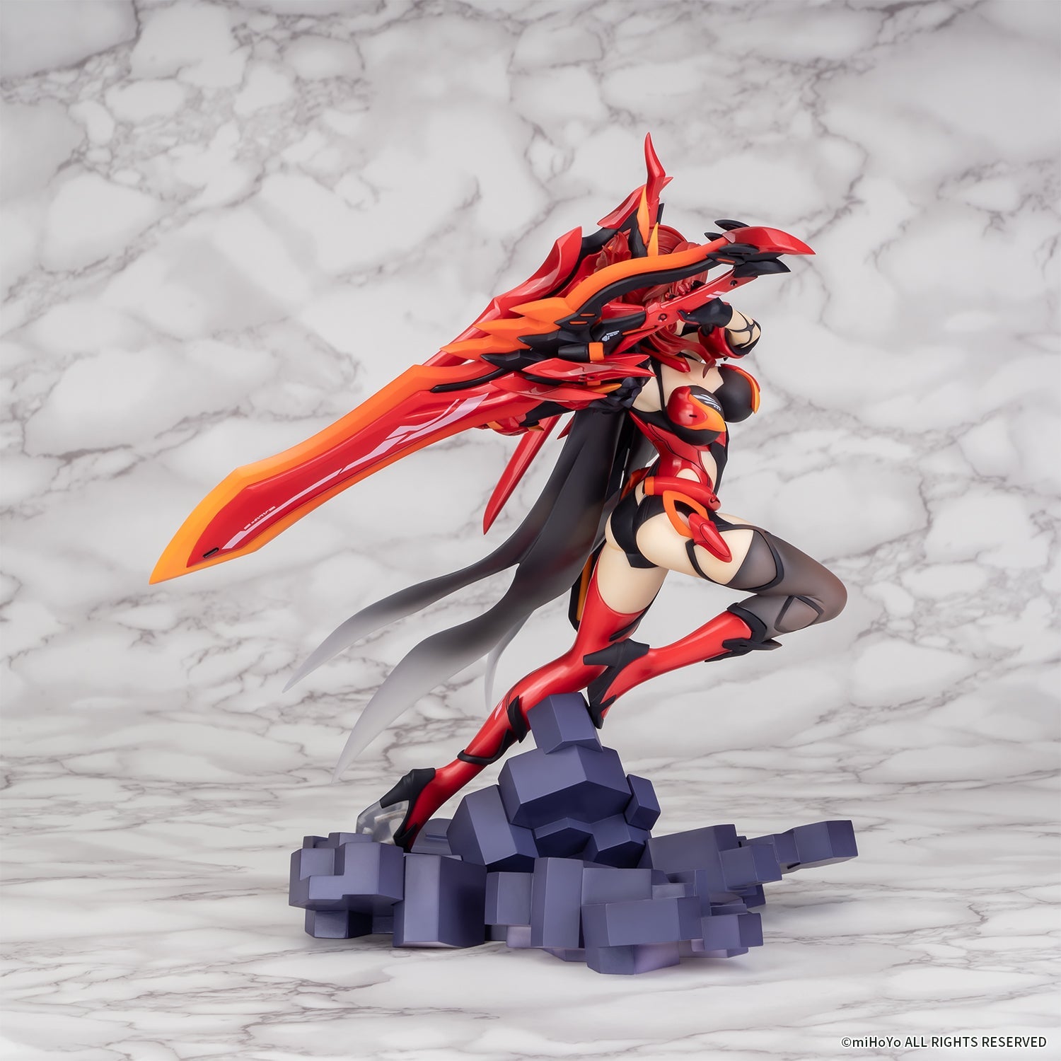 IN-STOCK APEX x Mihoyo Japan - Honkai Impact 3rd - Himeko Murata Vermillion Knight: Eclipse Ver. 1/7