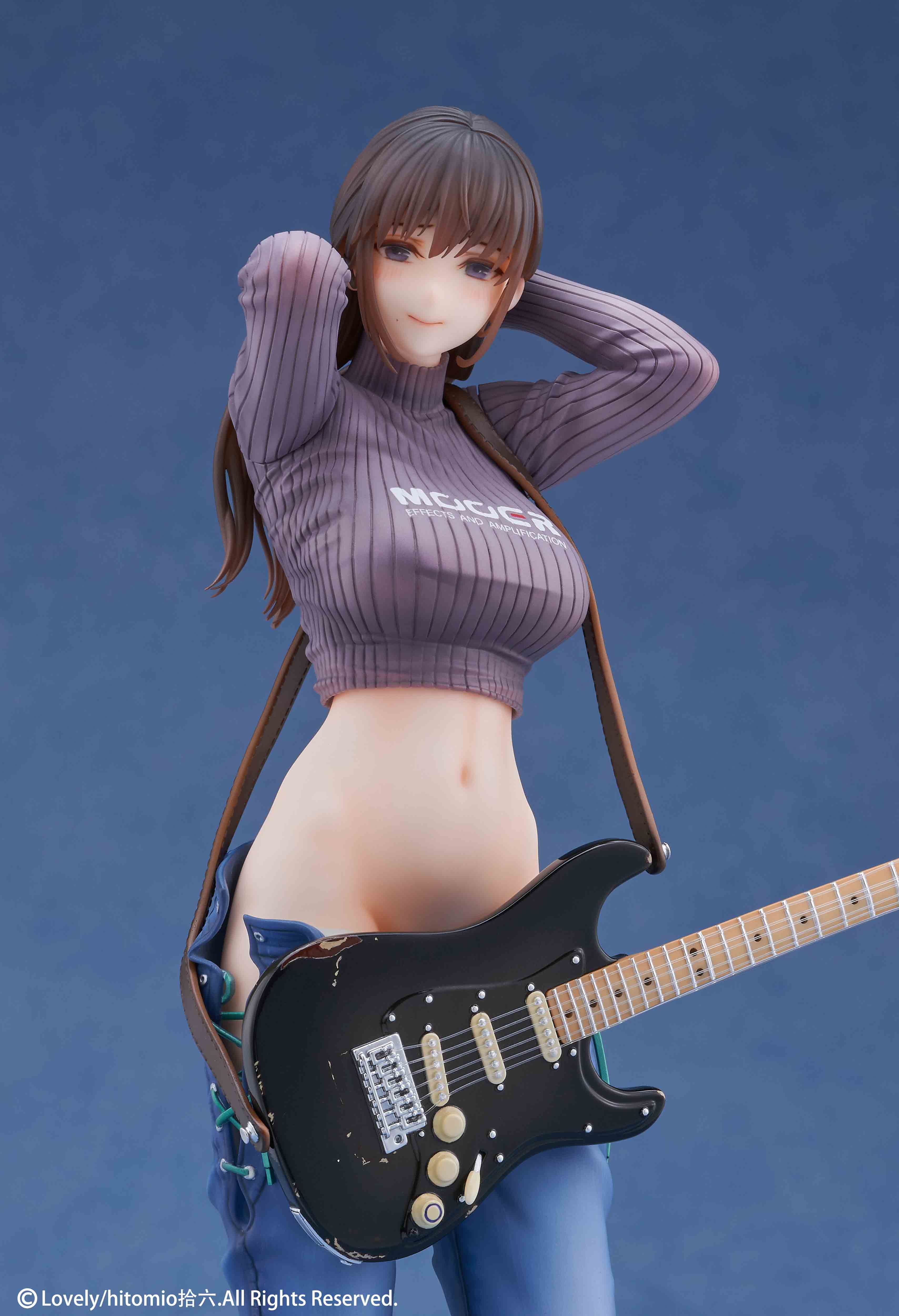 PRE-ORDER Hitomi016 Original Illustration - Guitar Girl: Deluxe Ver. 1/7