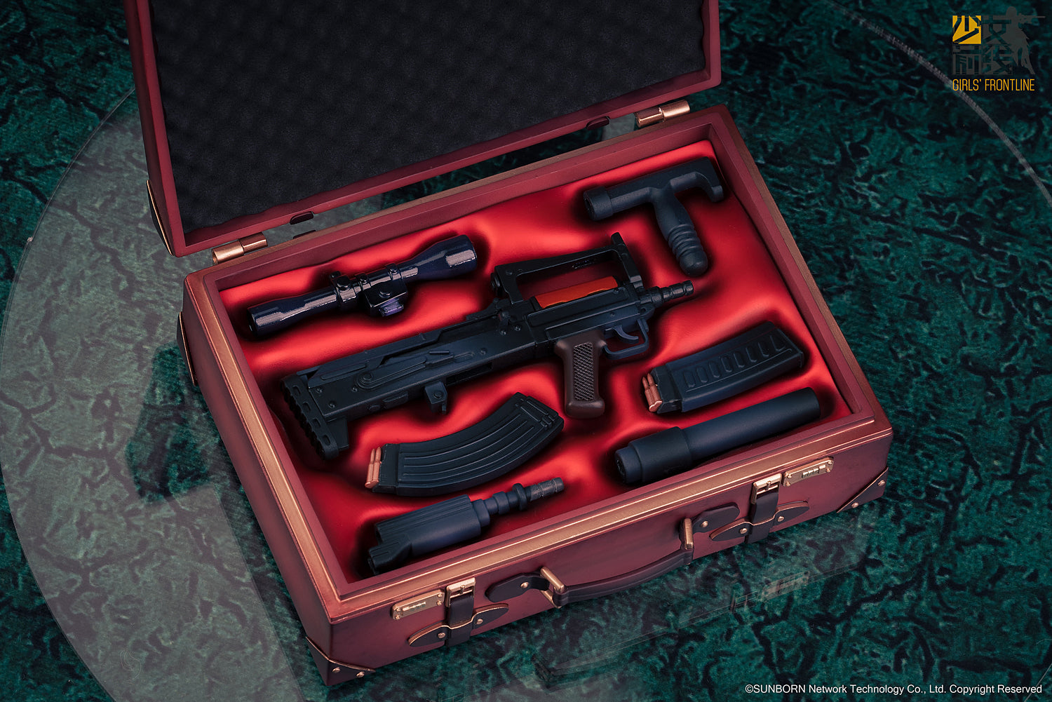 PRE-ORDER Girls' Frontline - OTs-14: Purple Rain Heart Severe Injury Ver. 1/8