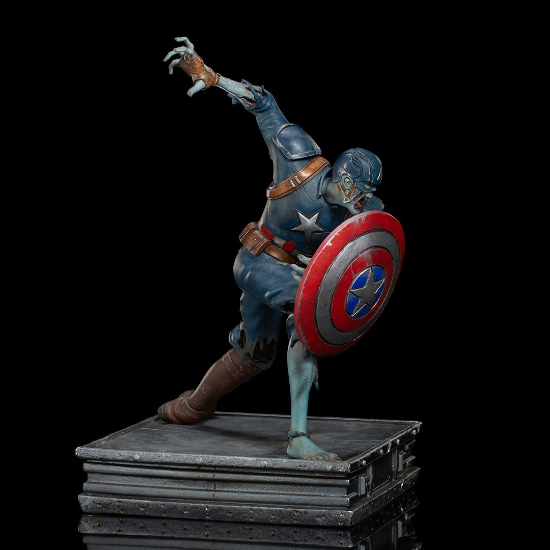 PRE-ORDER What If...? - Zombie Captain America Art Scale 1/10