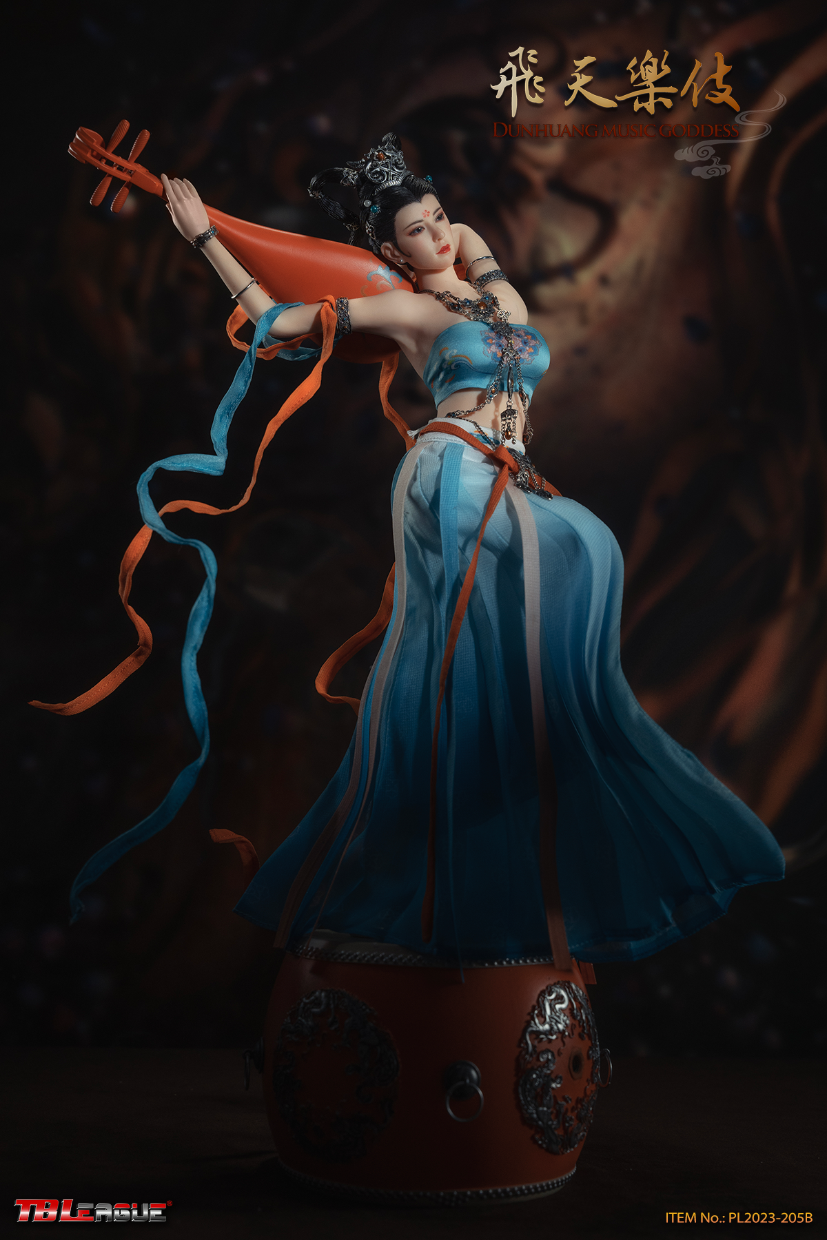 PRE-ORDER Dunhuang Music Goddess: Blue 1/6