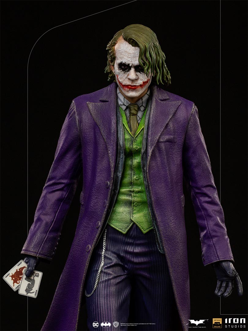 PRE-ORDER The Dark Knight - The Joker Deluxe Art Scale 1/10