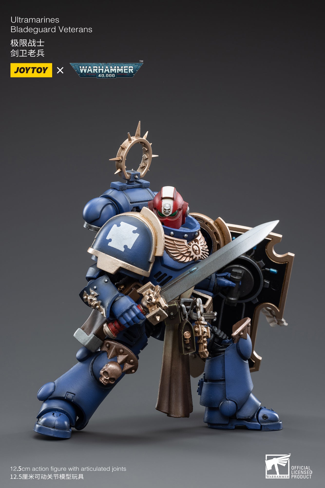 PRE-ORDER Warhammer 40K - Ultramarines - Bladeguard Veterans 1/18