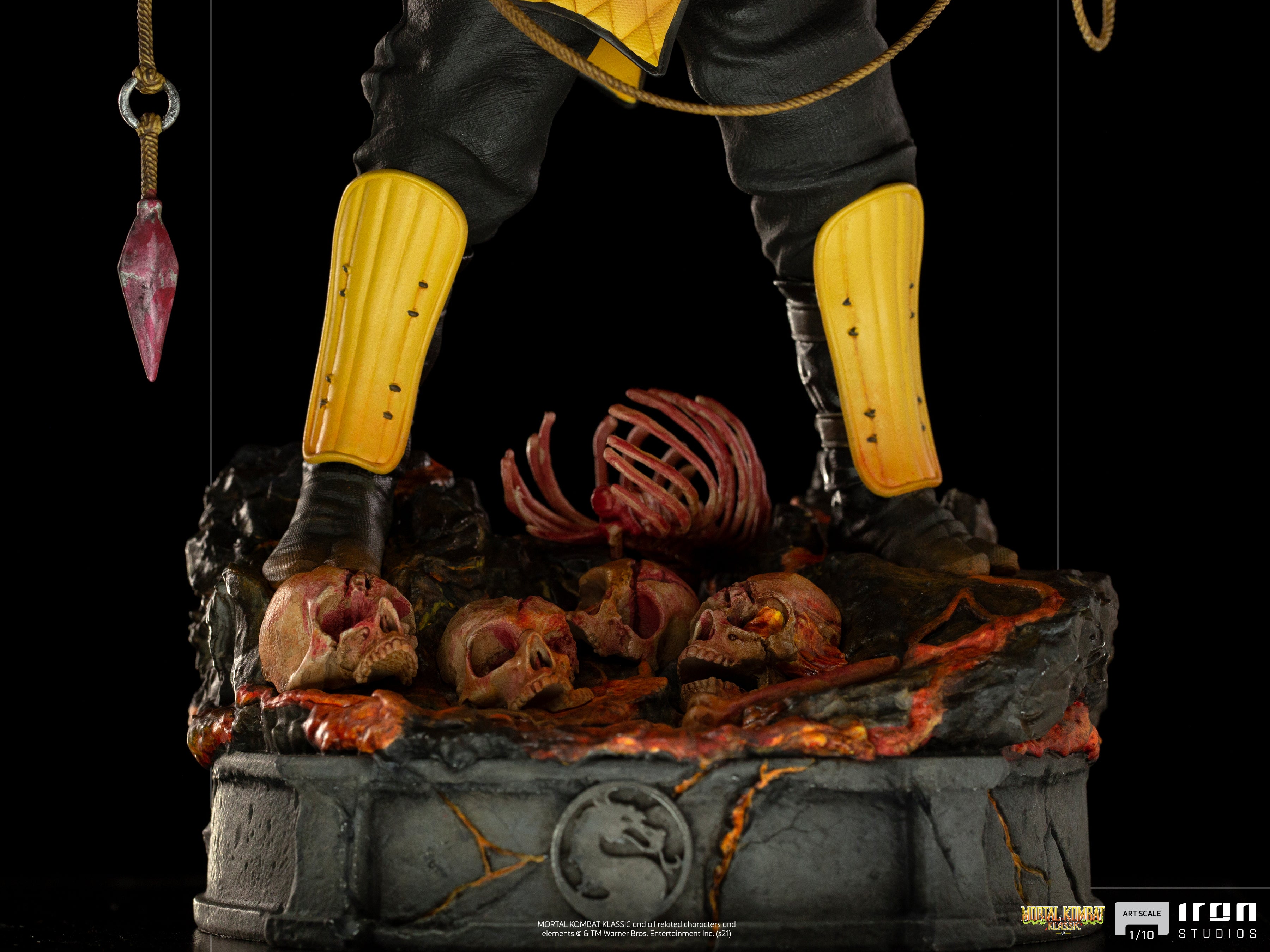 PRE-ORDER Mortal Kombat - Scorpion Art Scale 1/10