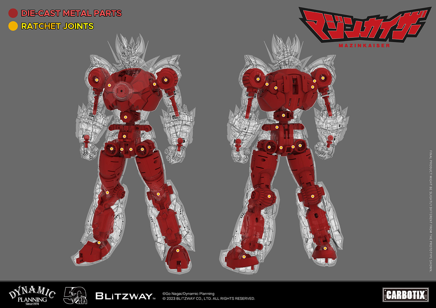 PRE-ORDER Carbotix - Mazinkaiser - Mazinkaiser