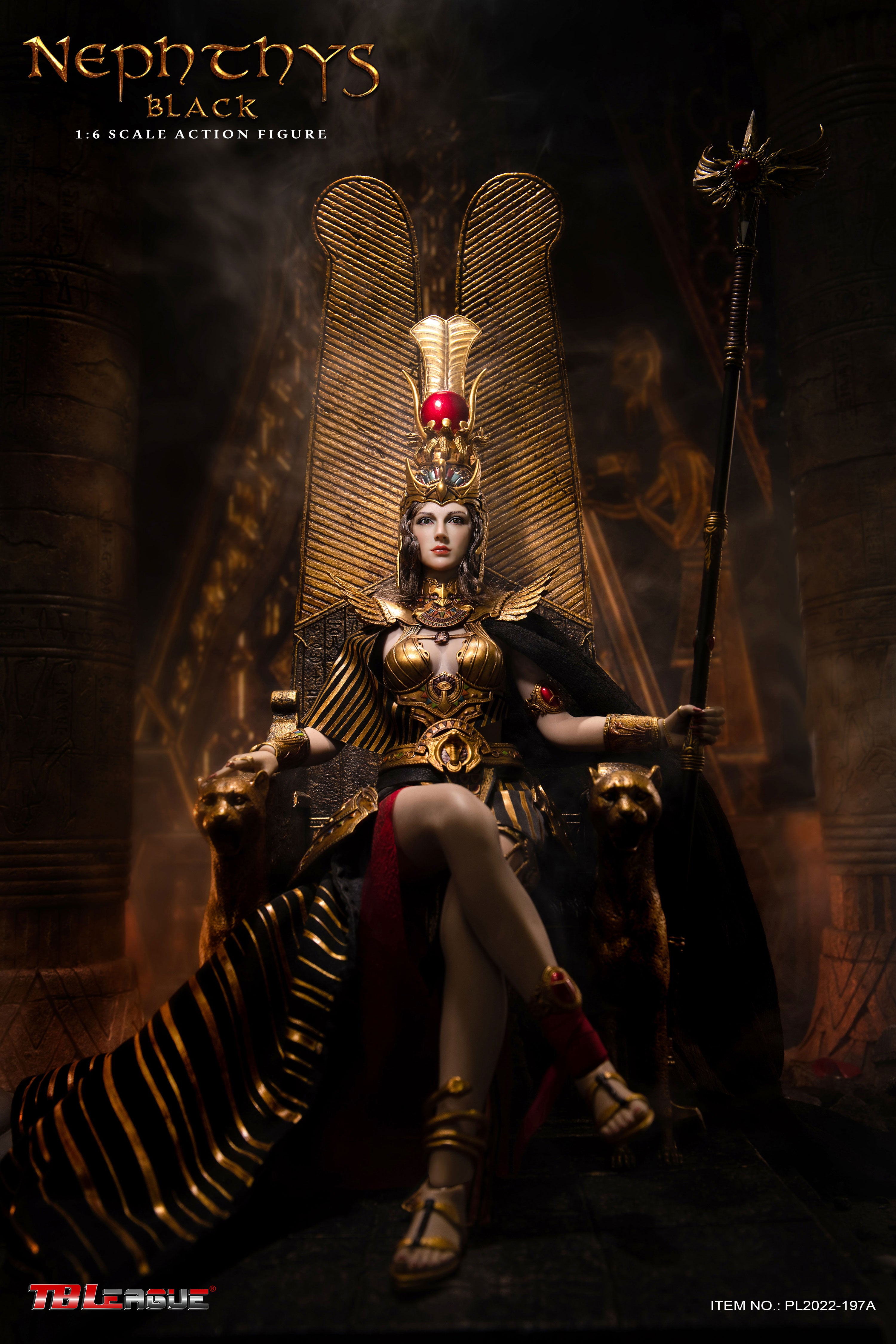 PRE-ORDER Nephthys: Black 1/6