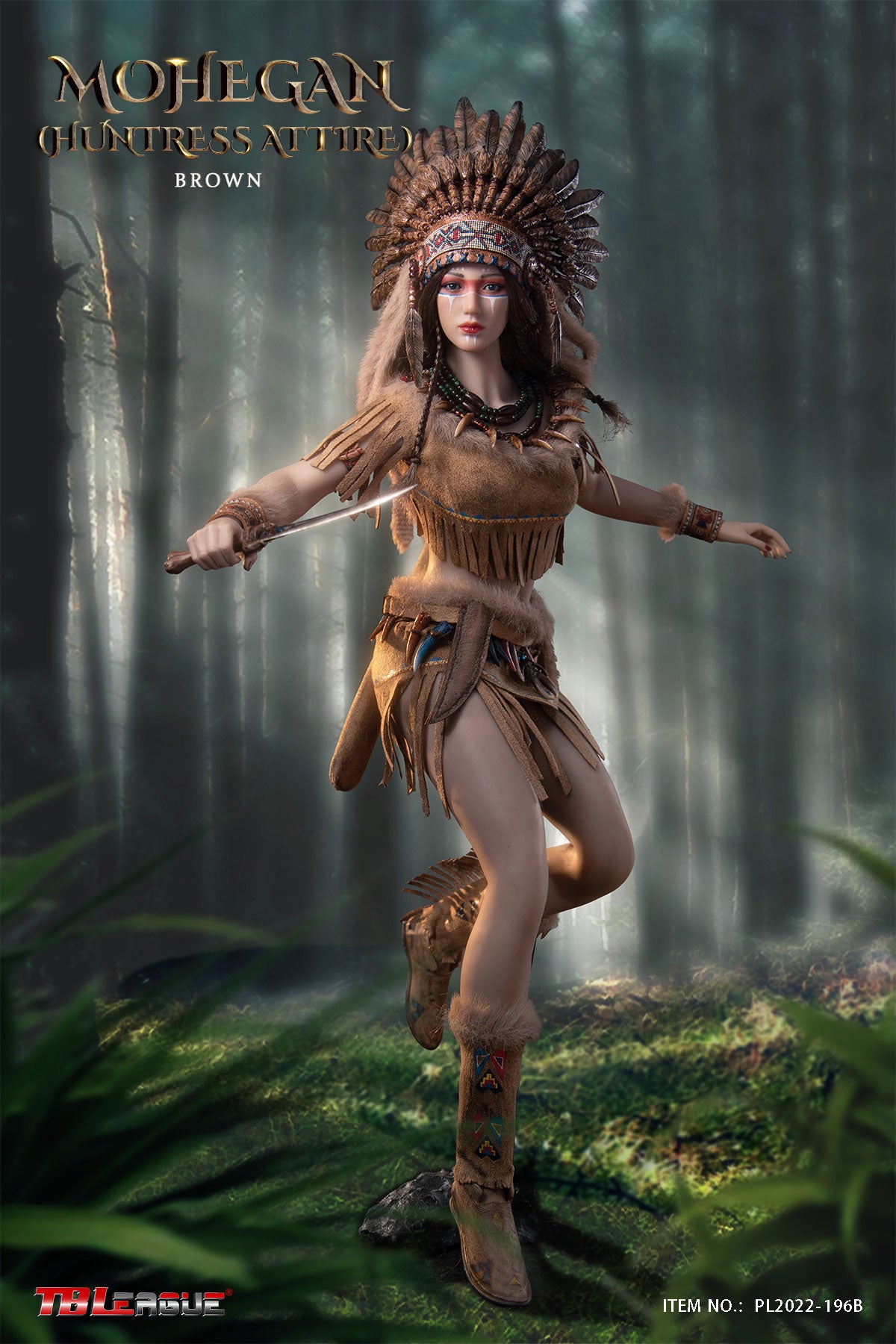 PRE-ORDER Mohegan Huntress: Brown Ver. 1/6