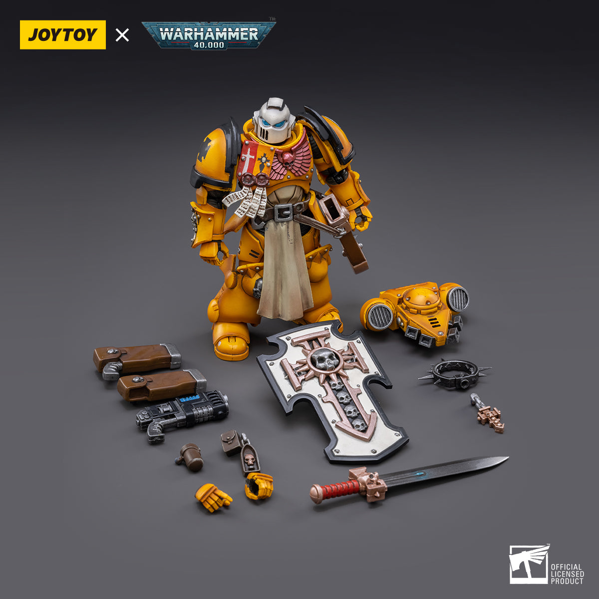 PRE-ORDER Warhammer 40K - Pmaris Space Marines - Imperial Fists Bladeguard Veteran