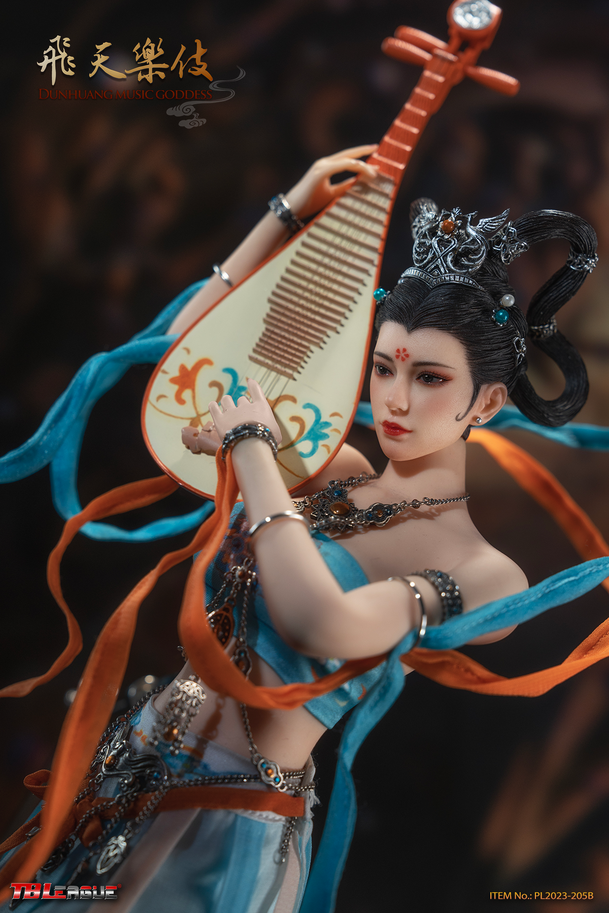 PRE-ORDER Dunhuang Music Goddess: Blue 1/6