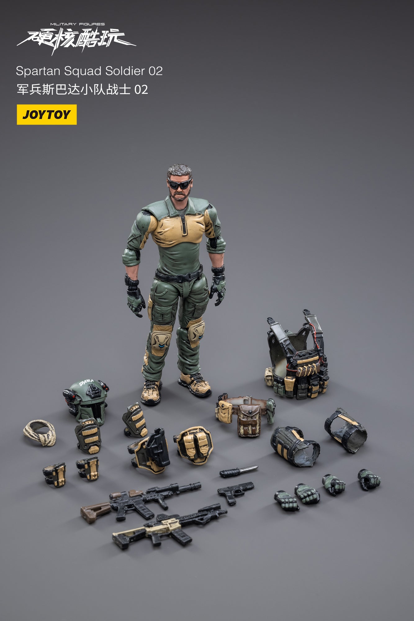 PRE-ORDER Spartan Squad Soldier 02 1/18