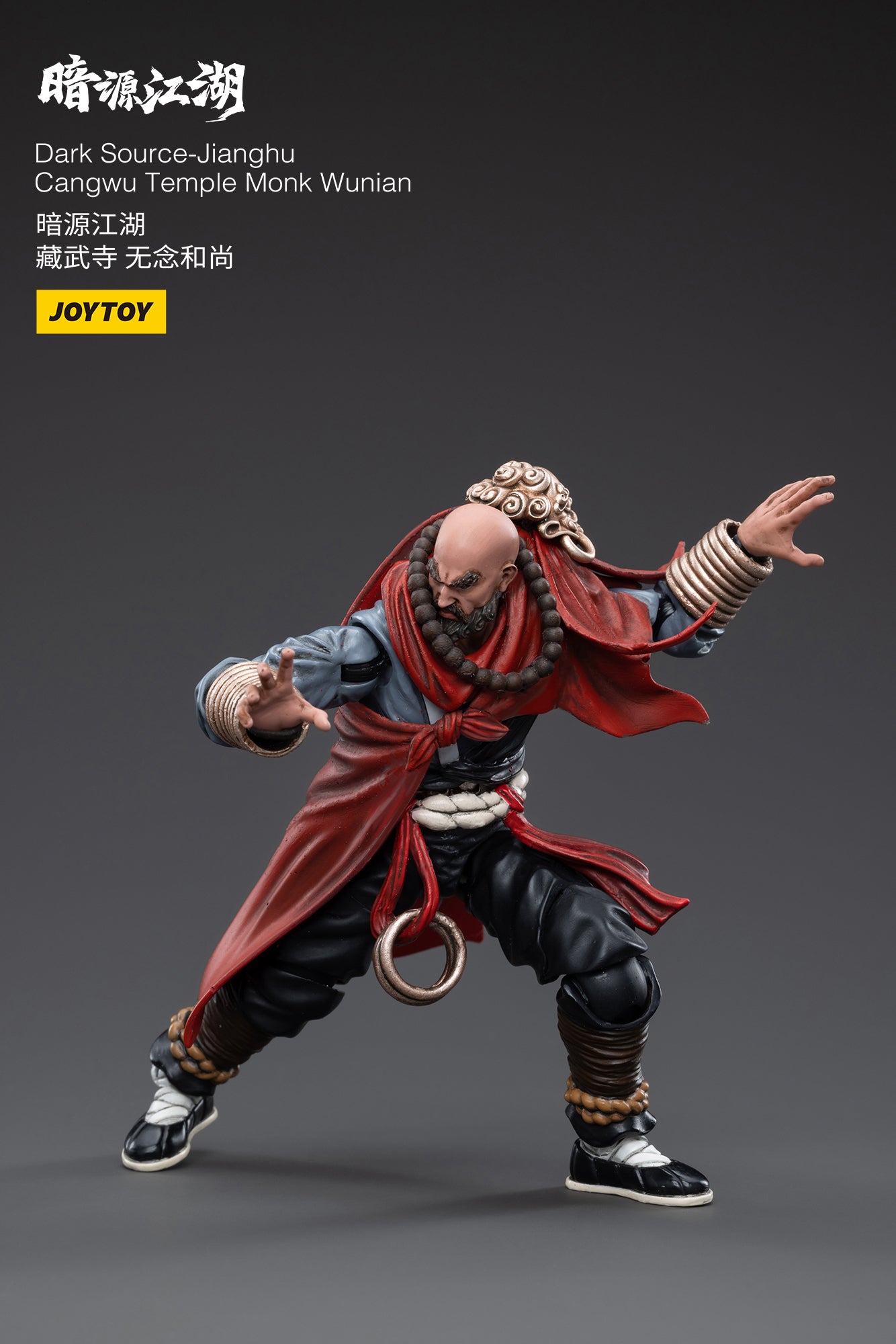 PRE-ORDER Dark Source-Jianghu - Cangwu Temple Monk Wunian 1/18