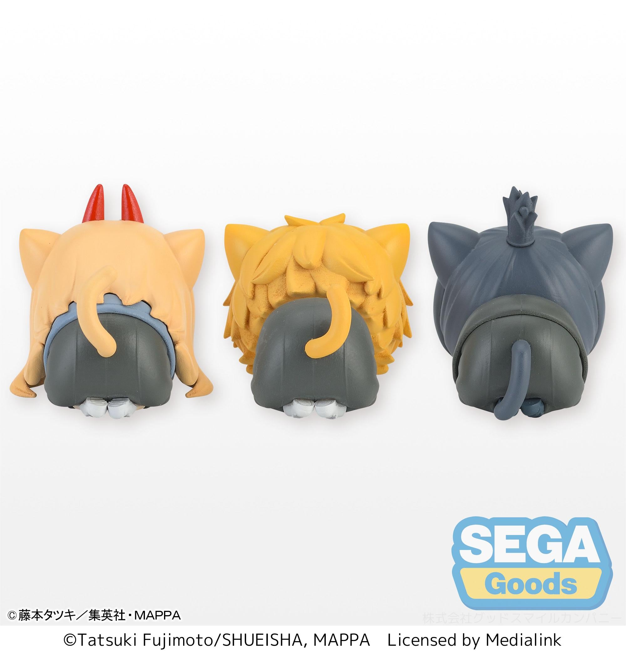 PRE-ORDER Chainsaw Man Ohiruneko Mini Figure EX - Denji, Power & Aki Hayakawa [Set of 3]