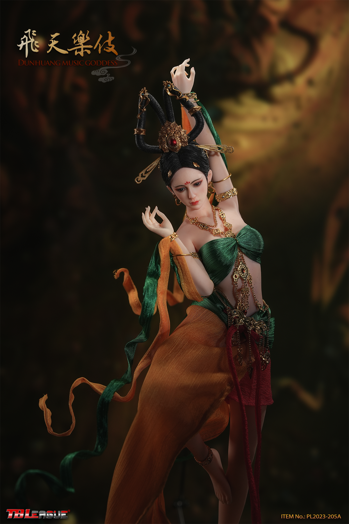 PRE-ORDER Dunhuang Music Goddess: Red 1/6