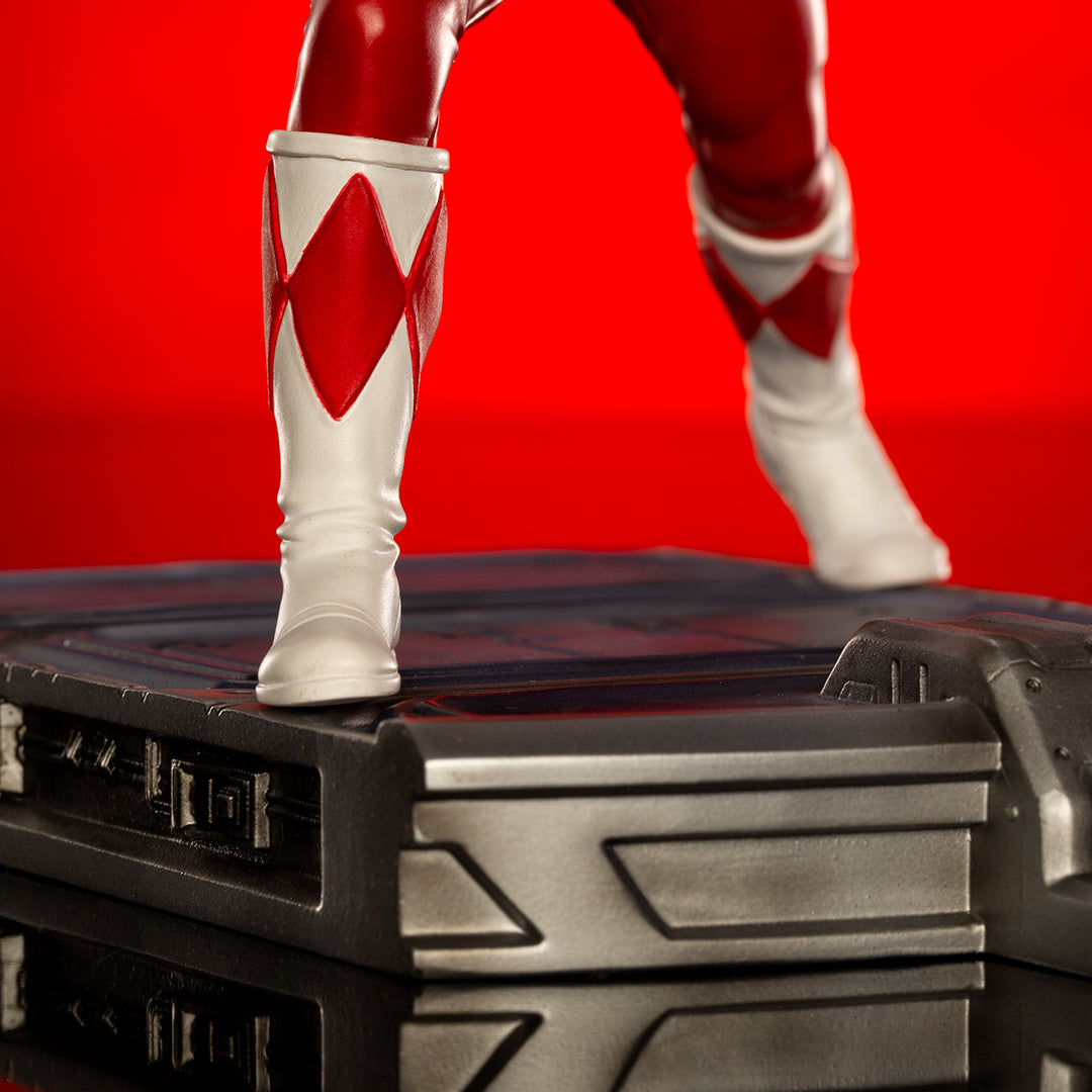 PRE-ORDER Mighty Morphin Power Rangers - Red Ranger BDS Art Scale 1/10