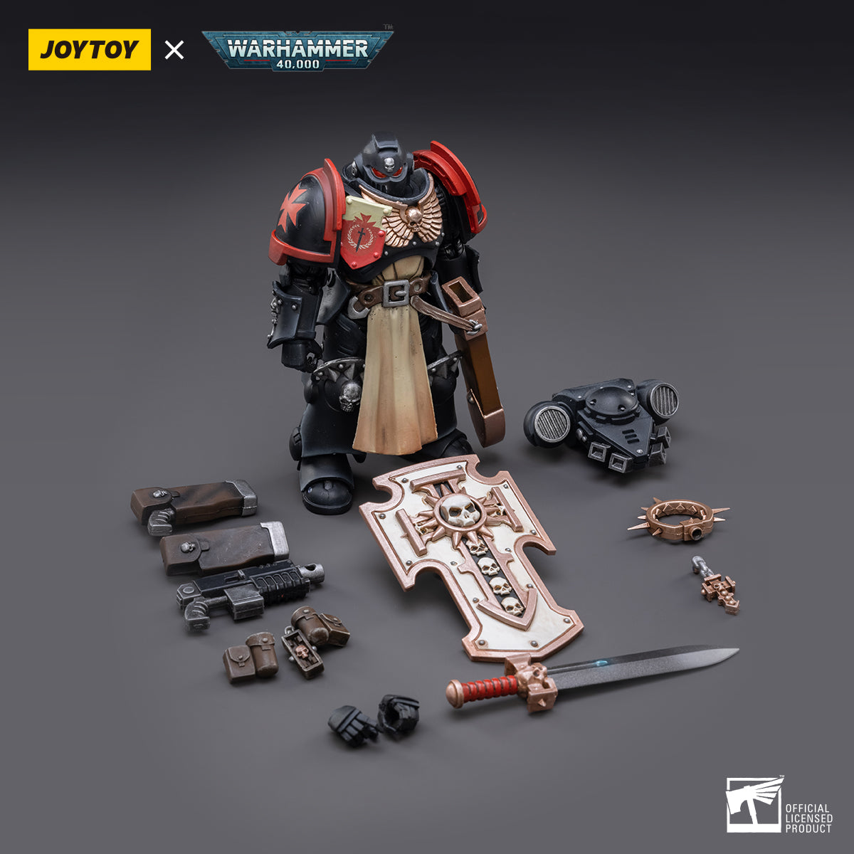 PRE-ORDER Warhammer 40K - Pmaris Space Marines - Black Templars Bladeguard Veteran