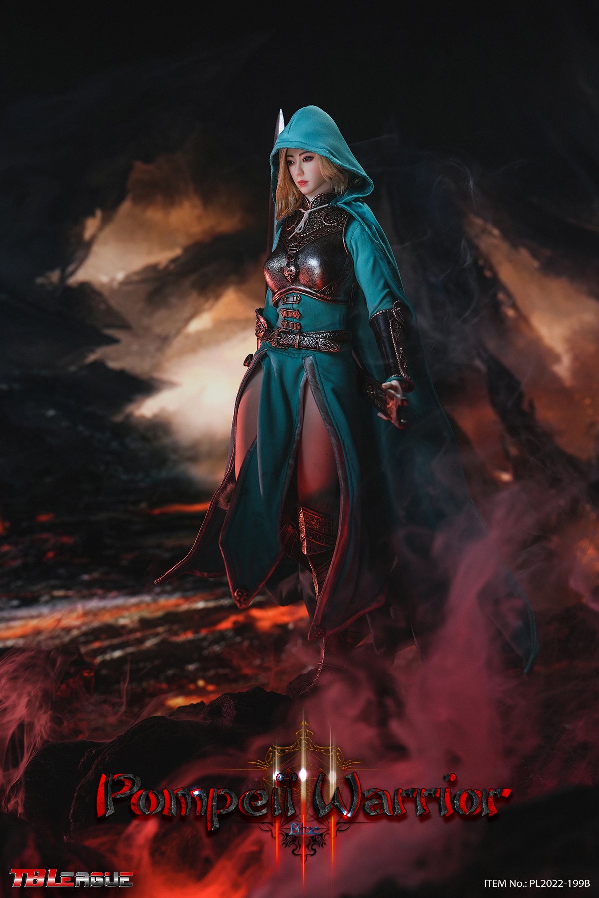 PRE-ORDER Pompeii Warrior: Blue 1/6