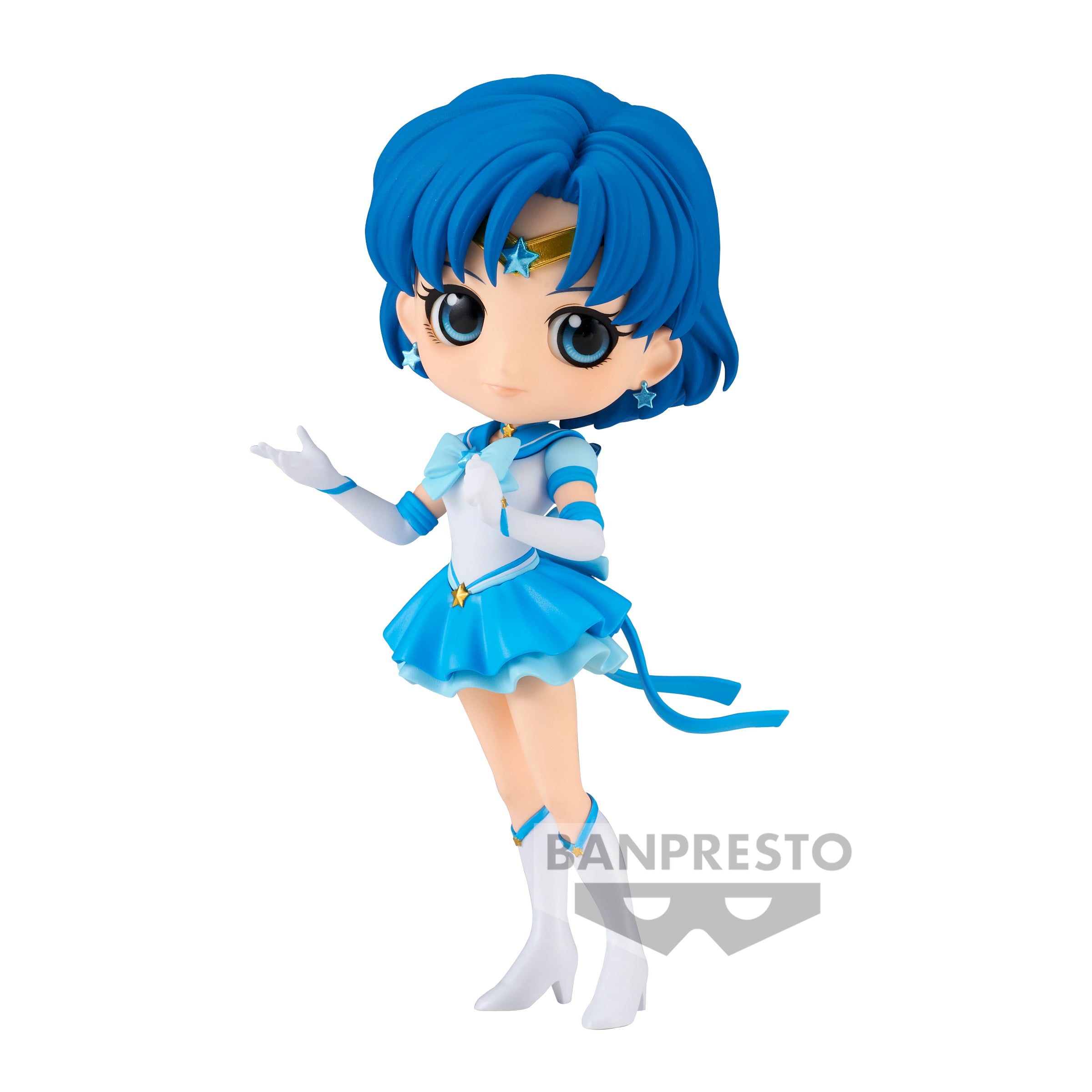 IN-STOCK Banpresto - Pretty Guardian Sailor Moon Cosmos the Movie Q Posket - Eternal Sailor Mercury: Ver. A
