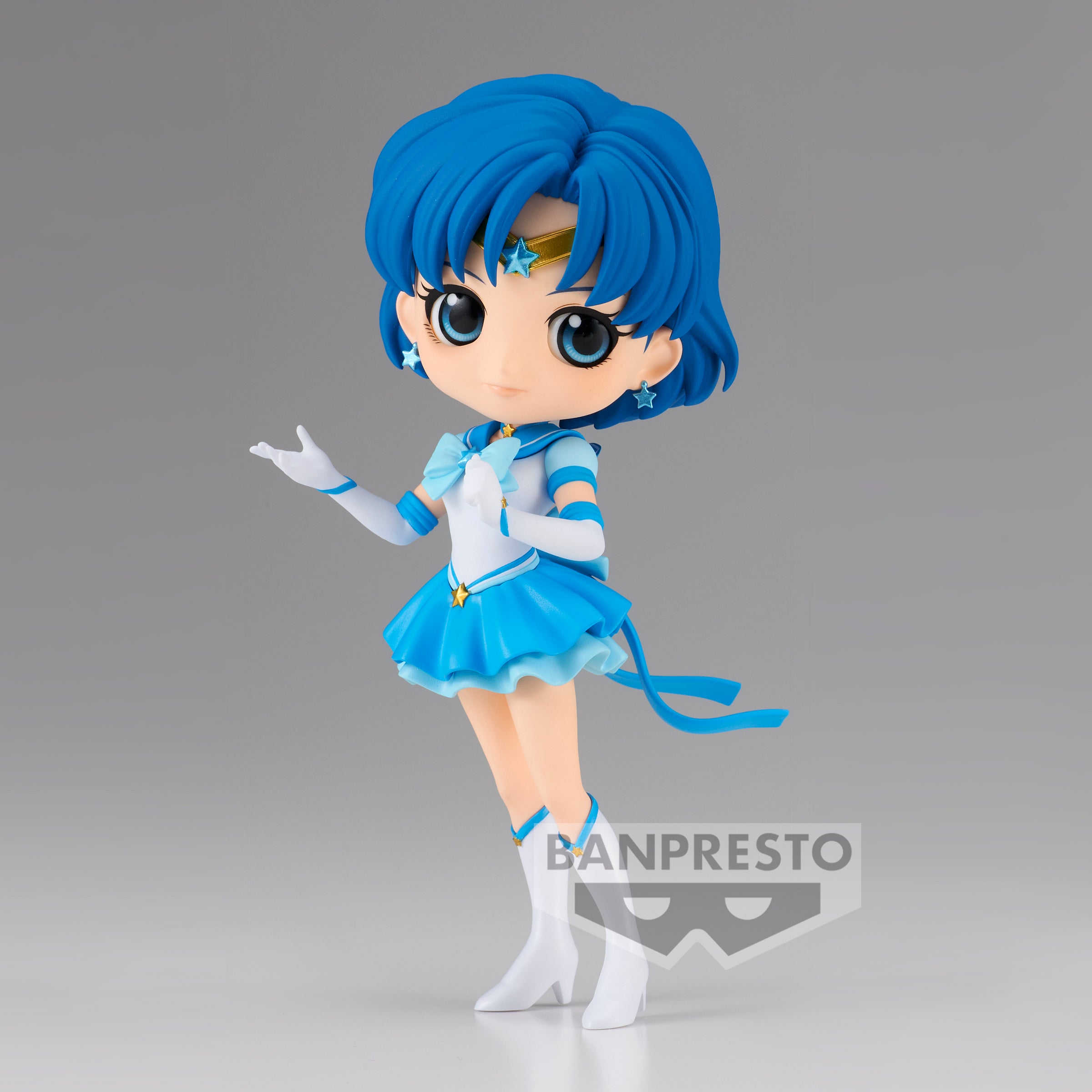 IN-STOCK Banpresto - Pretty Guardian Sailor Moon Cosmos the Movie Q Posket - Eternal Sailor Mercury: Ver. A