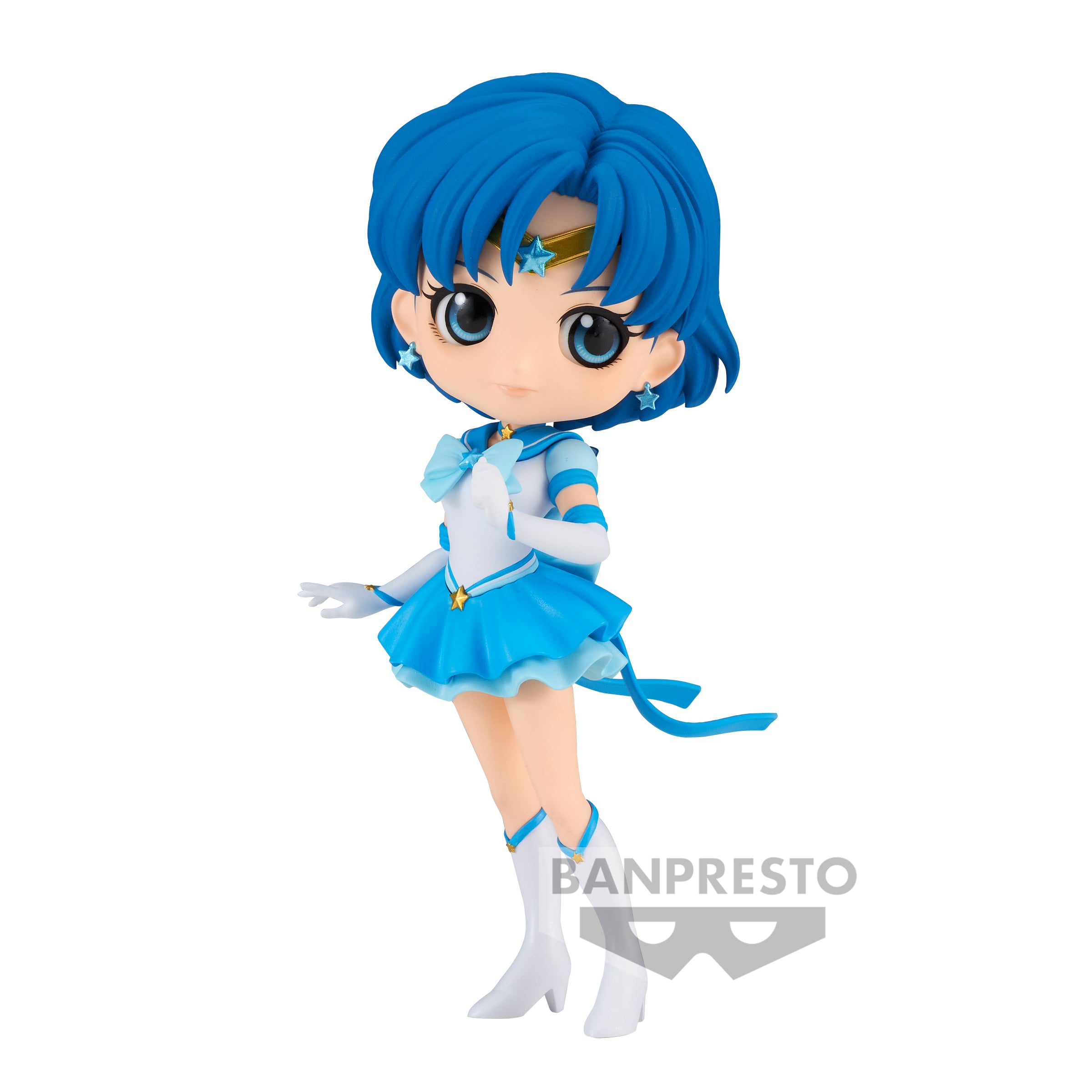 IN-STOCK Banpresto - Pretty Guardian Sailor Moon Cosmos the Movie Q Posket - Eternal Sailor Mercury: Ver. B