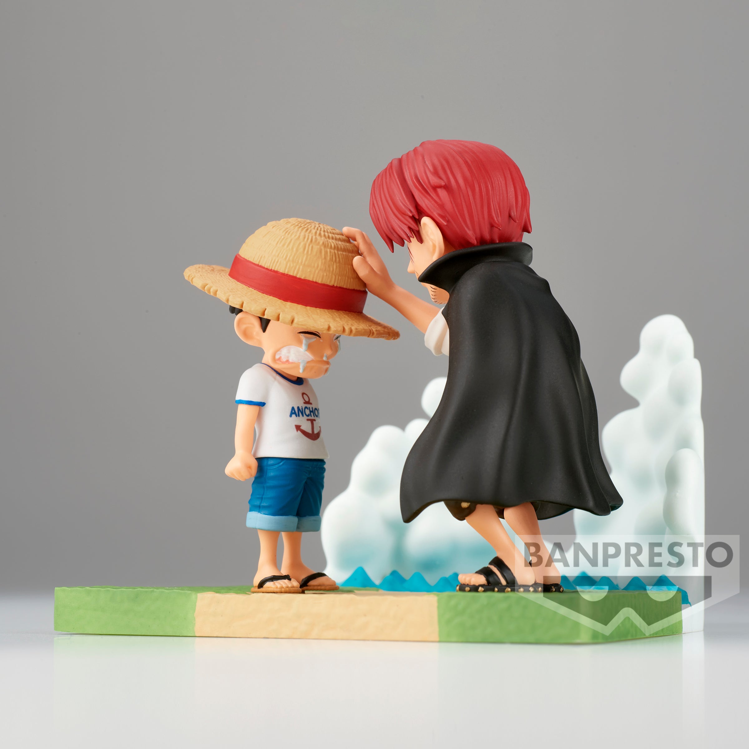 IN-STOCK Banpresto - One Piece World Collectable Figure Log Stories - Monkey D. Luffy & Shanks